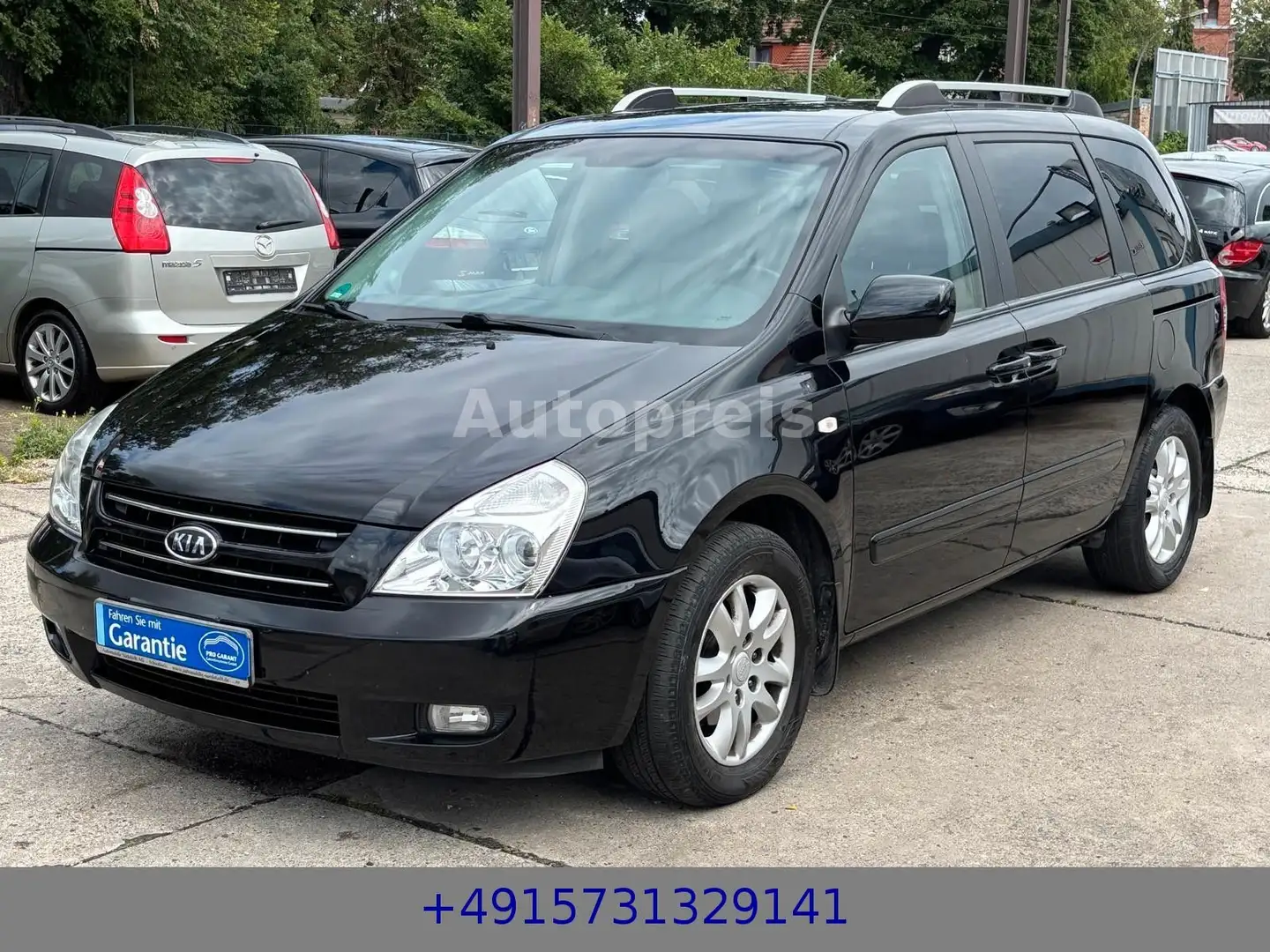 Kia Carnival 2.9 CRDi VGT Klima Leder 7-Sitze PDC SH Schwarz - 1