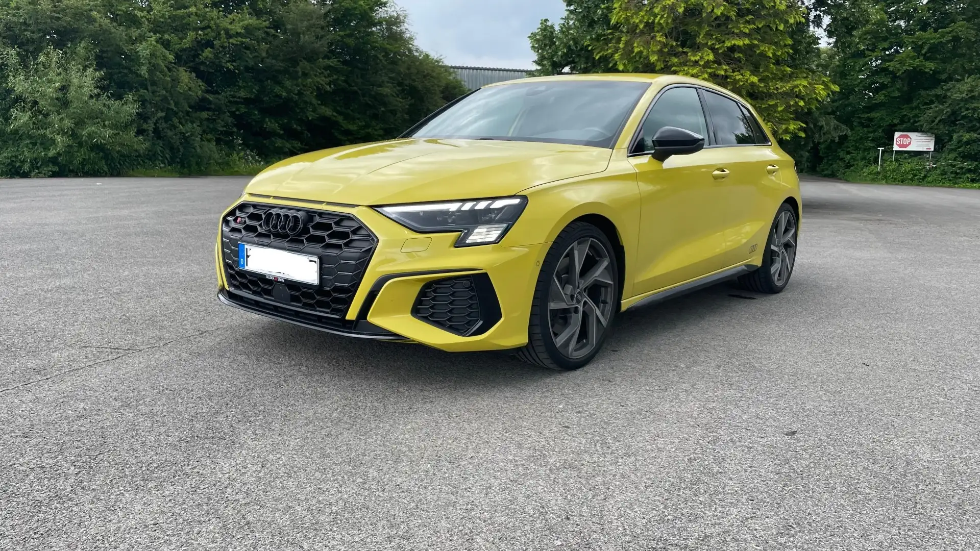 Audi S3 2.0 TFSI quattro edition one Jaune - 1