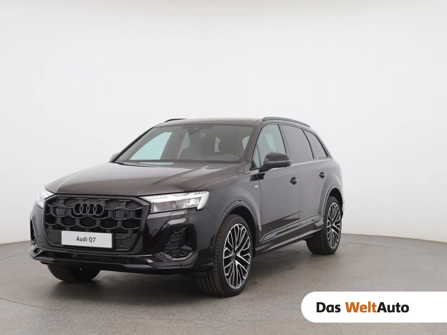 Audi Q7 50 TDI quattro S line Schwarz - 1