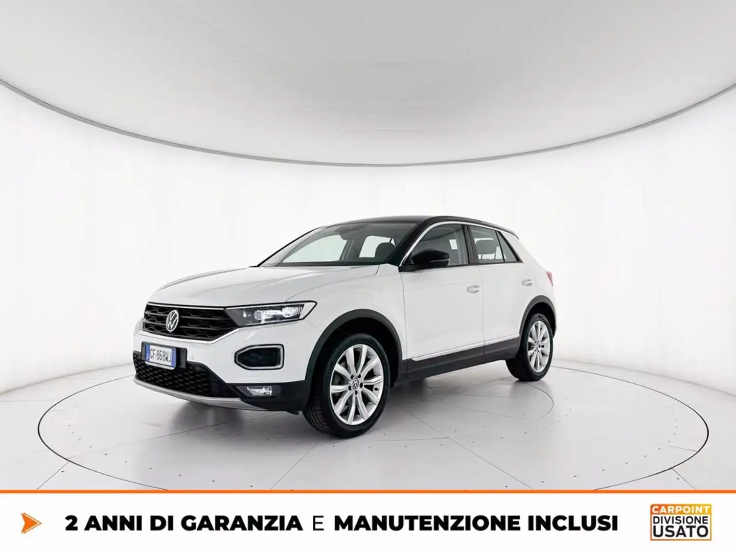Volkswagen T-Roc 1.5 tsi sport dsg Blanc - 1