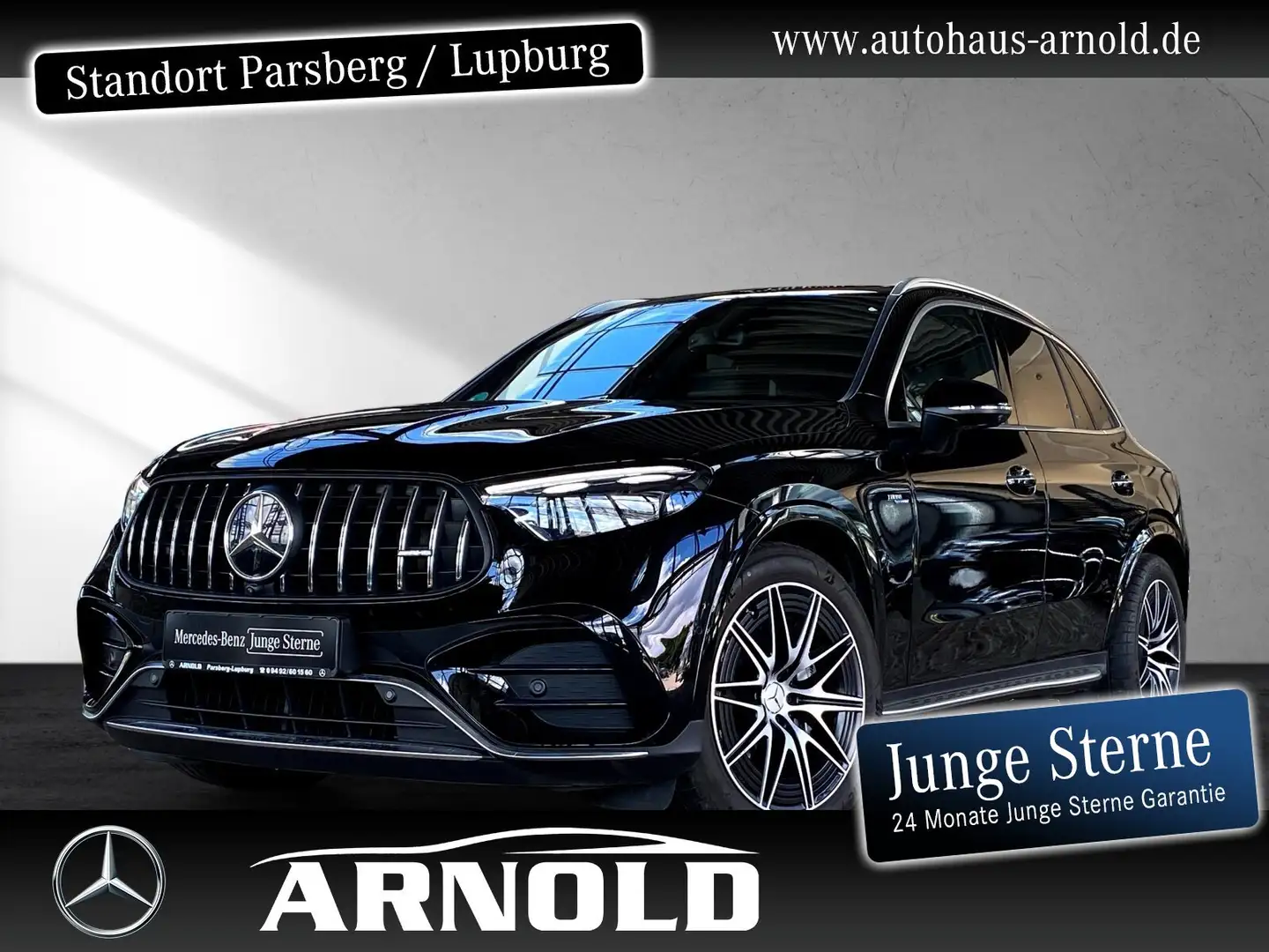 Mercedes-Benz GLC 43 AMG Mercedes-AMG GLC 43 4M Distr AHK Memory Pano 360 Noir - 1