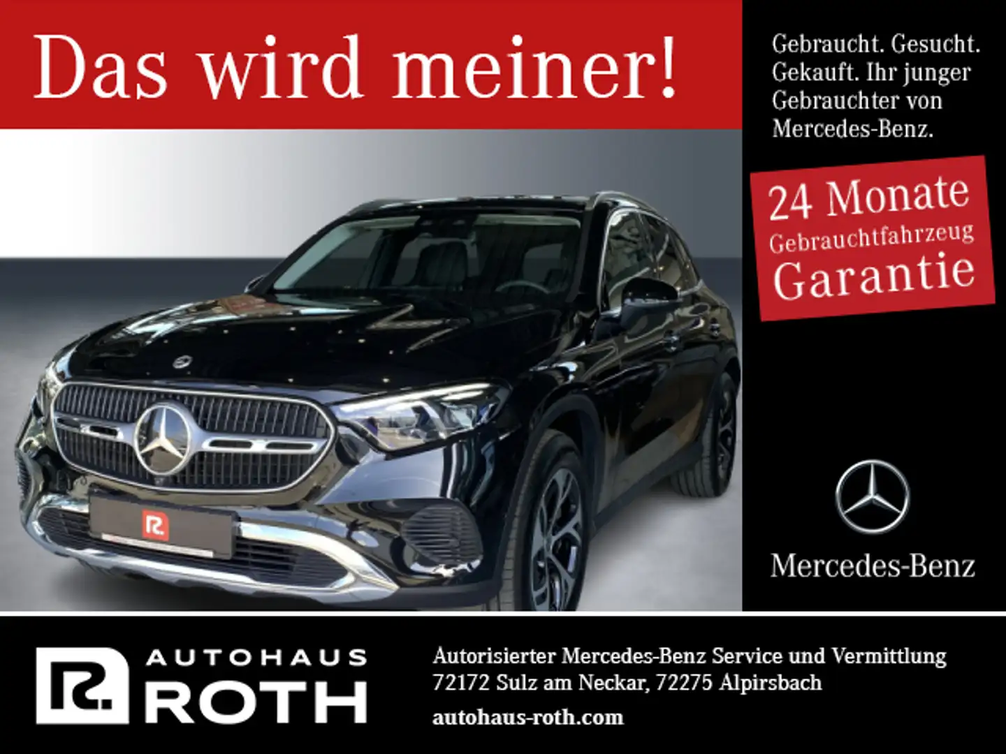 Mercedes-Benz GLC 300 GLC 300 e 4M AHK AIRMATIC Sound Burmester HeadUp Zwart - 1