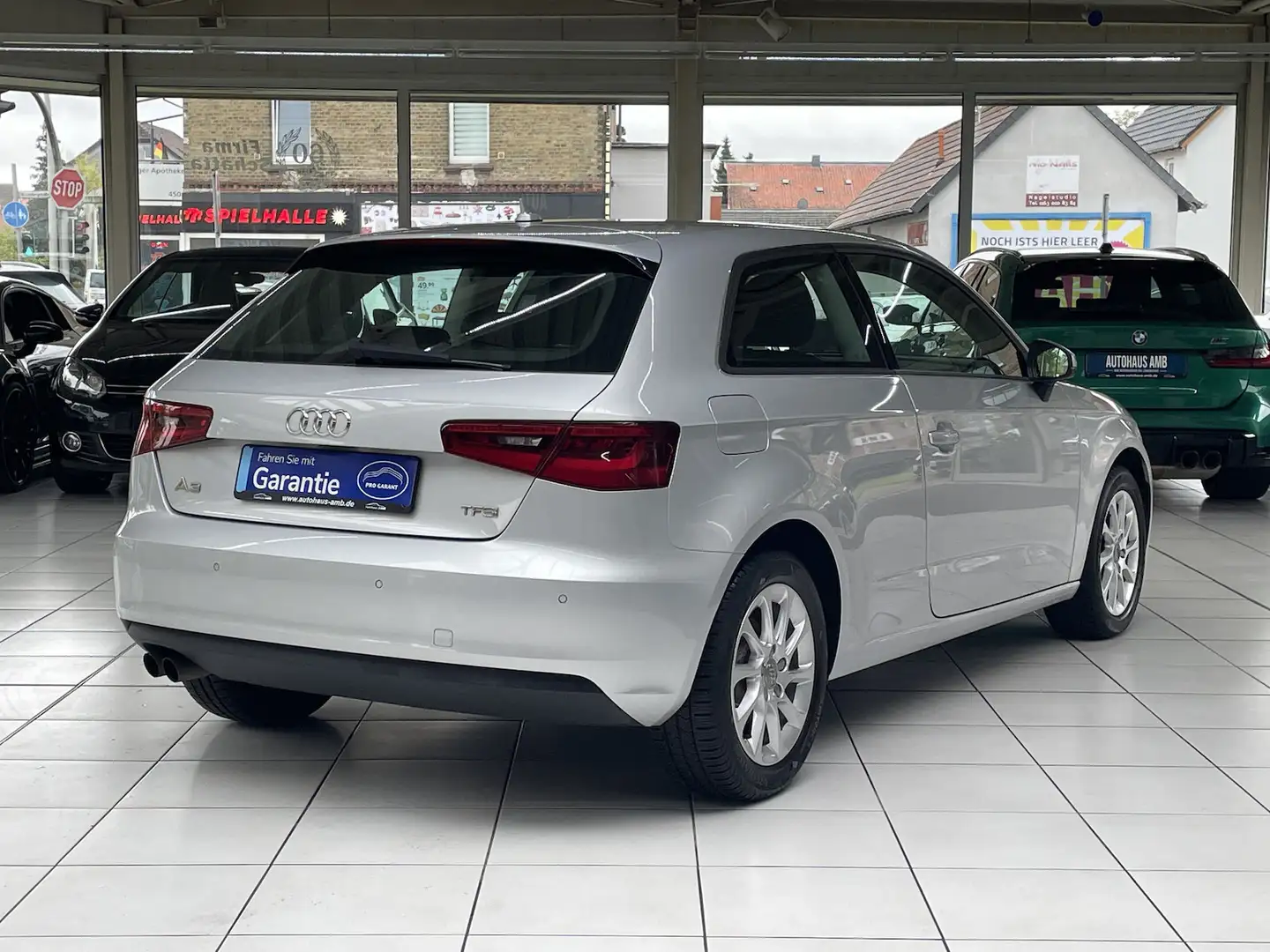 Audi A3 1.4 TFSI Attraction Xenon Navi Sitzh. PDC GRA Silber - 2