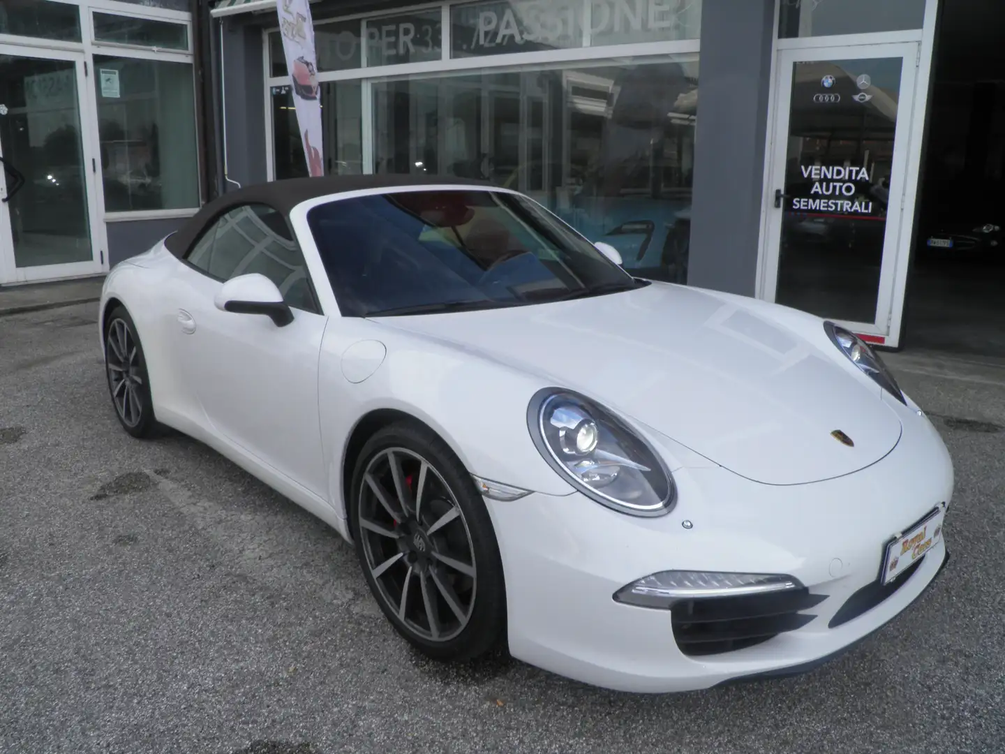 Porsche 991 3.8 Carrera S cabrio IVA ESPOSTA Wit - 2