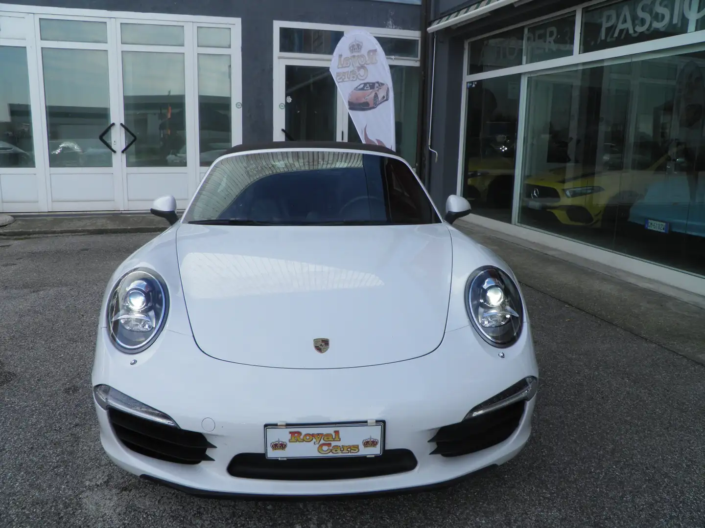 Porsche 991 3.8 Carrera S cabrio IVA ESPOSTA Wit - 1