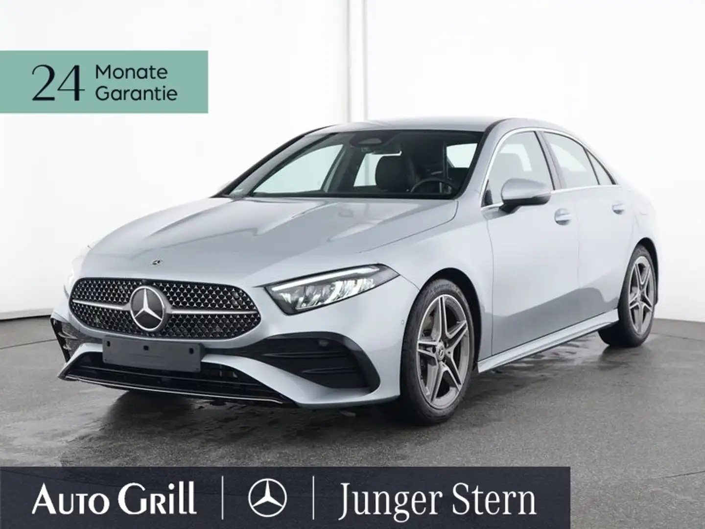 Mercedes-Benz A 180 Limo AMG AdPlus KeyGO Ambiente MBUX DistronicOD Silber - 1