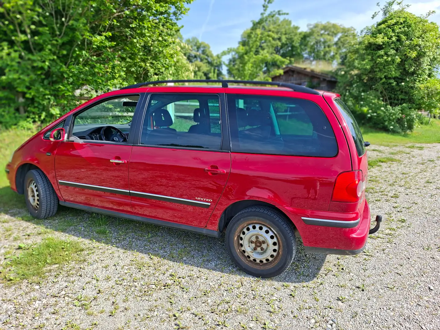 Volkswagen Sharan Sharan 2.0 TDI DPF United Rouge - 2