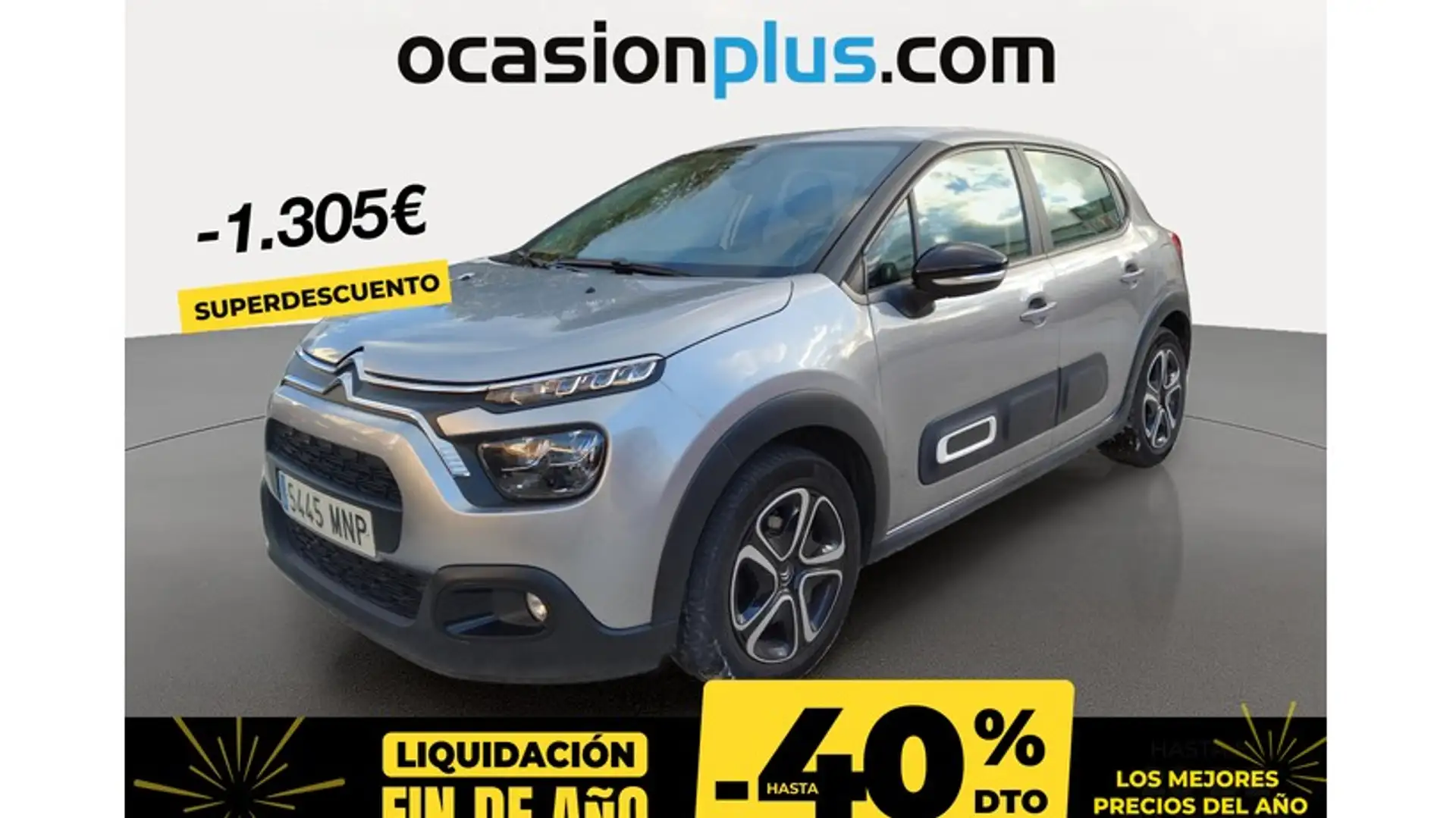 Citroen C3 1.2 PureTech S&S Plus 83 Grau - 1