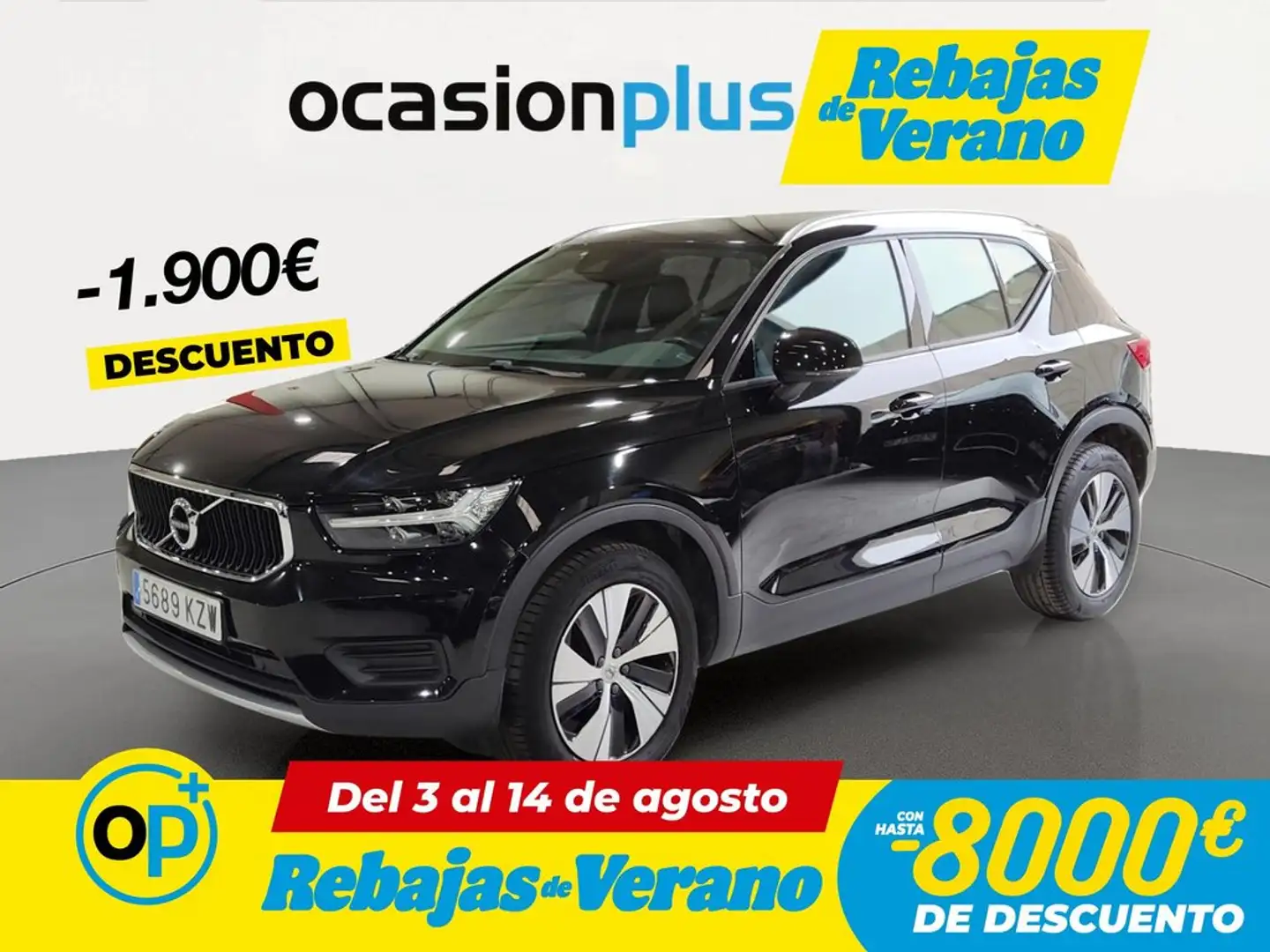 Volvo XC40 T3 Business Plus Negro - 1