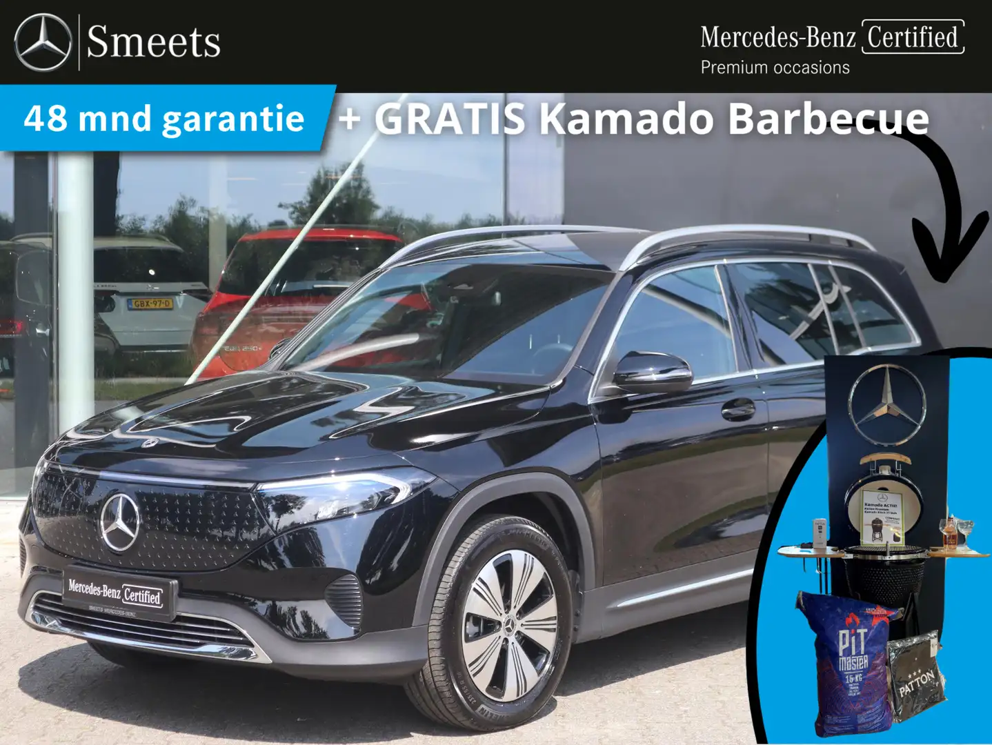 Mercedes-Benz EQB 250 250+ Essential Line 71 kWh Navigatie | Camera | LE Zwart - 1