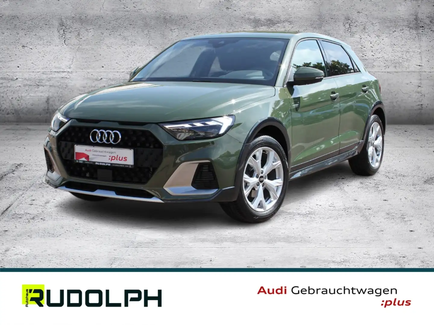 Audi A1 allstreet 30 TFSI S-tronic ACC LED Navi SHZ PDCv+h Grün - 1