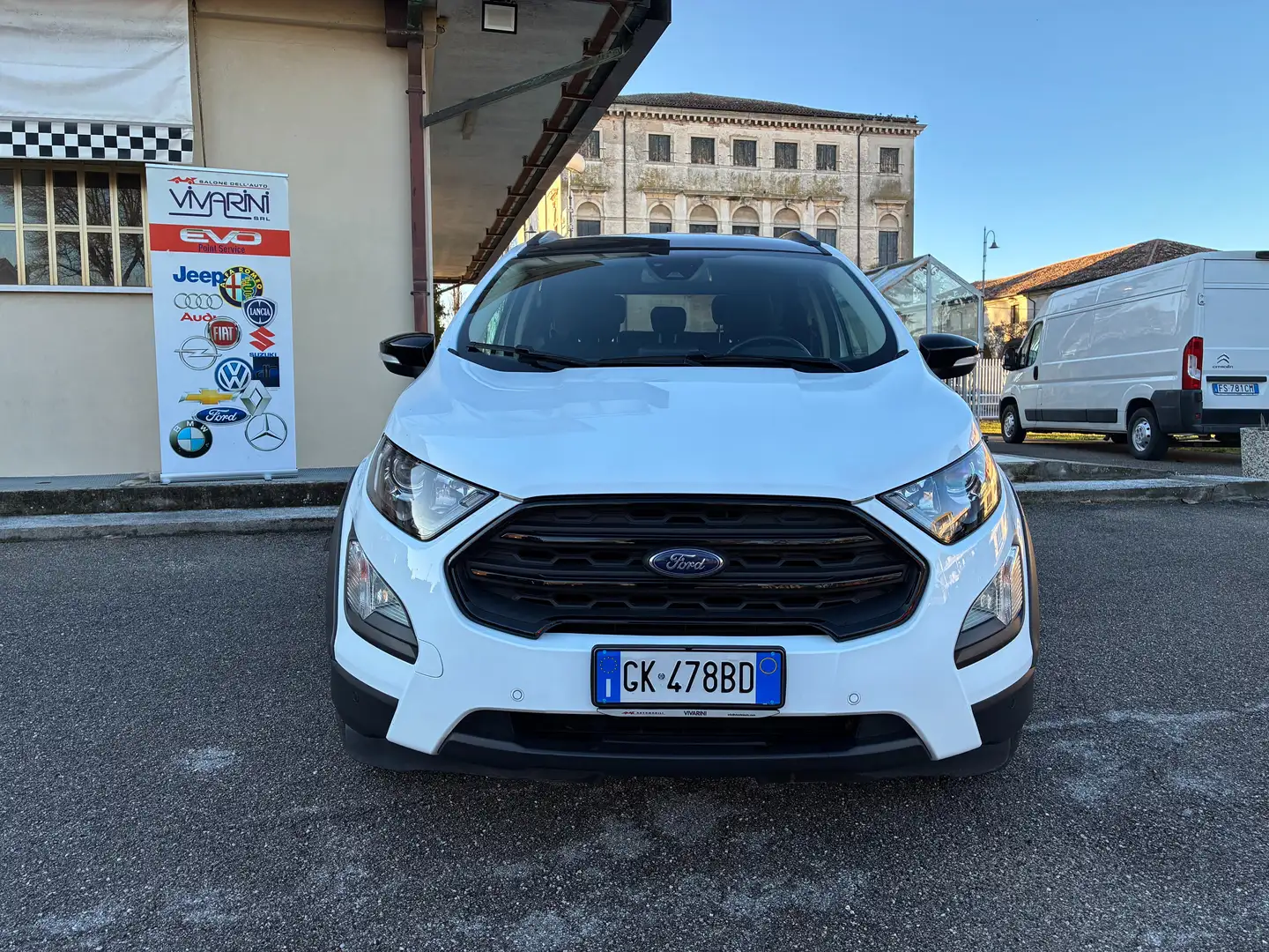 Ford EcoSport 1.0 ECOBOOST 125 CV ACTIVE *PREZZO REALE* Weiß - 2