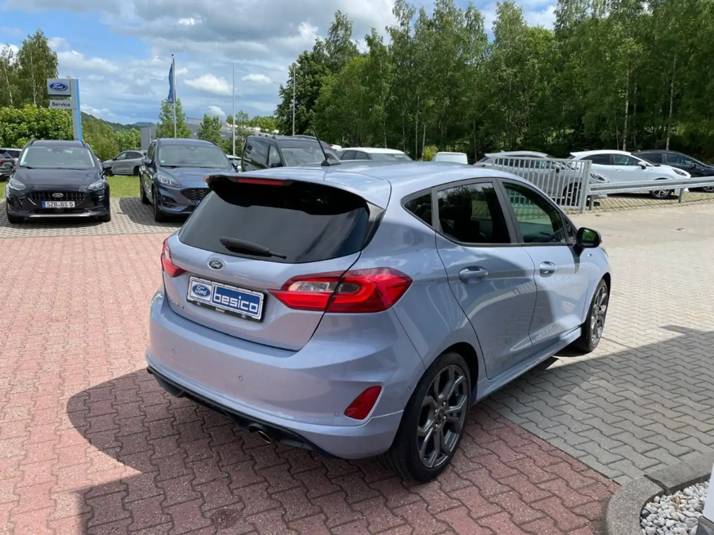 Ford Fiesta ST-Line X+PDC+B&O+DAB+NAV+KeyFree+TEMP+LMF Blau - 2