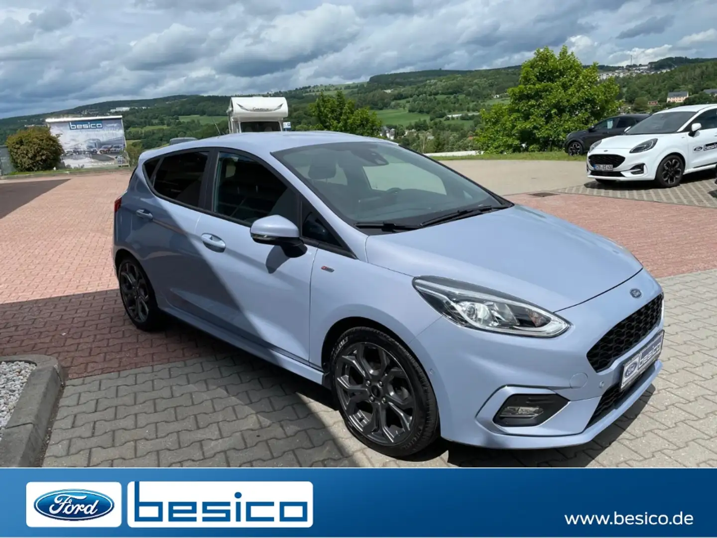 Ford Fiesta ST-Line X+PDC+B&O+DAB+NAV+KeyFree+TEMP+LMF Blau - 1