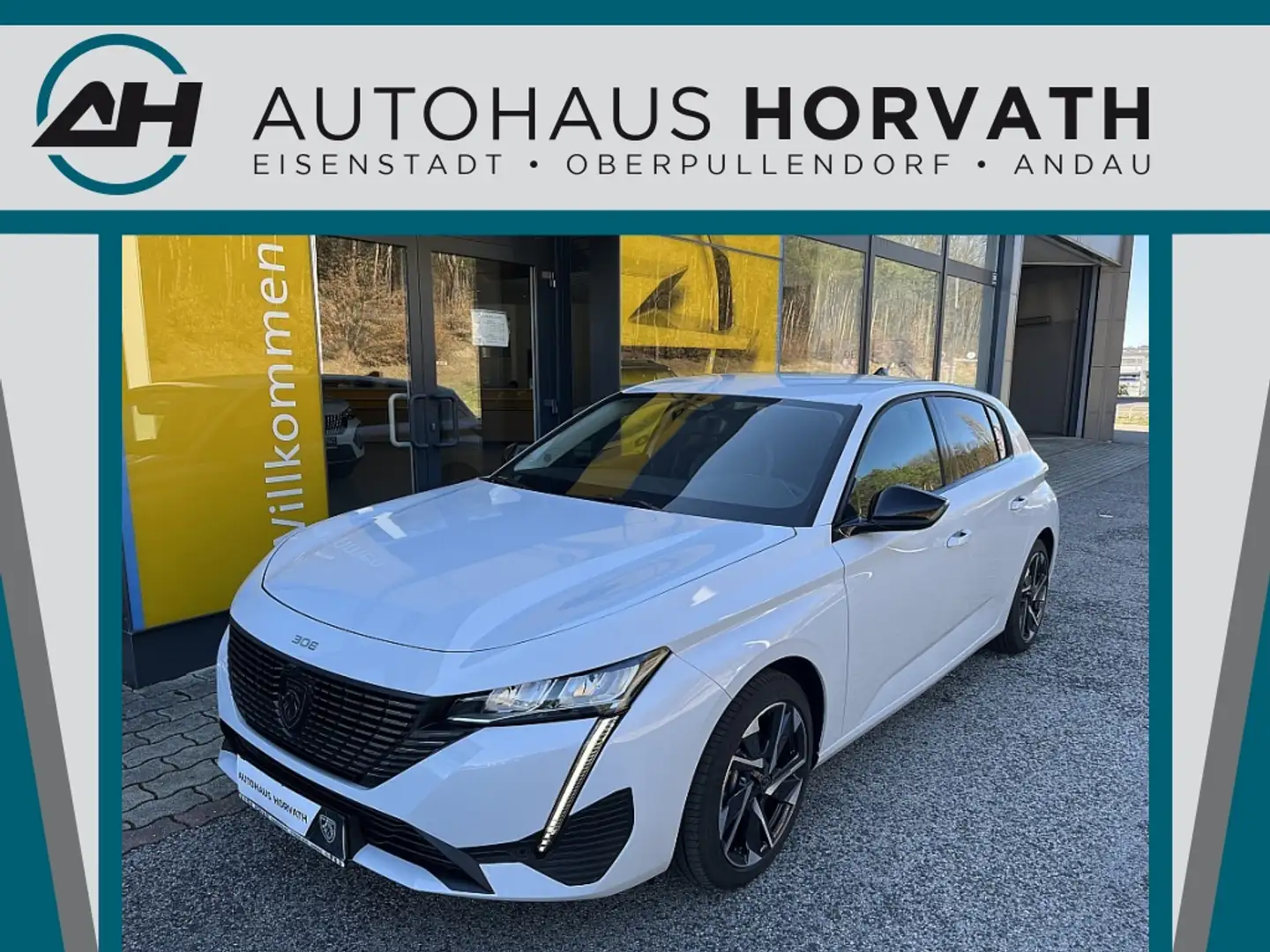 Peugeot 308 Hybrid 136 e-DSC6 Allure Blanco - 1