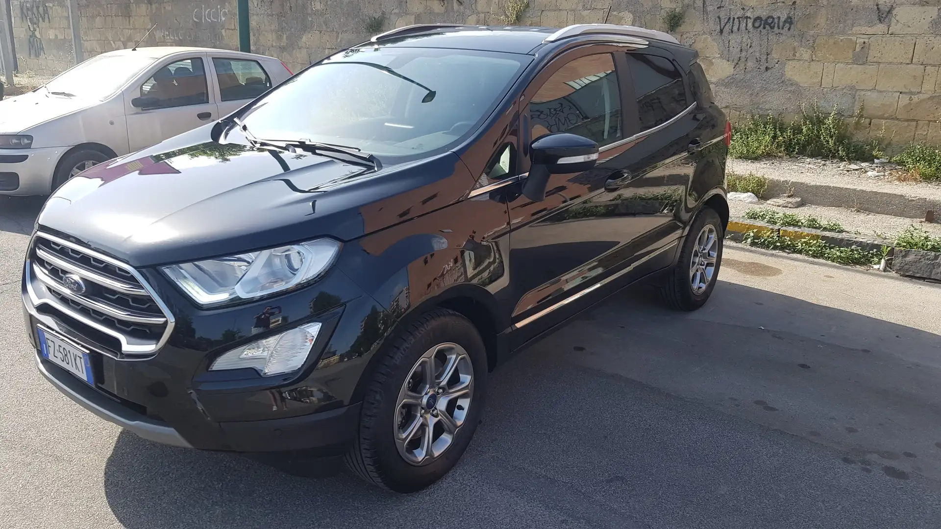 Ford EcoSport 2019 1.0 Ecoboost Titanium 100cv - Uni prop. Nero - 2