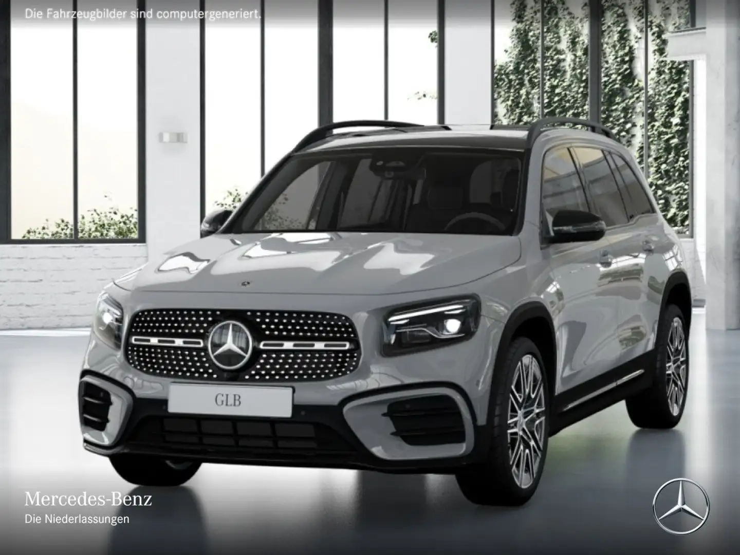 Mercedes-Benz GLB 200 AMG+NIGHT+PANO+AHK+MULTIBEAM+KAMERA+TOTW Gris - 2