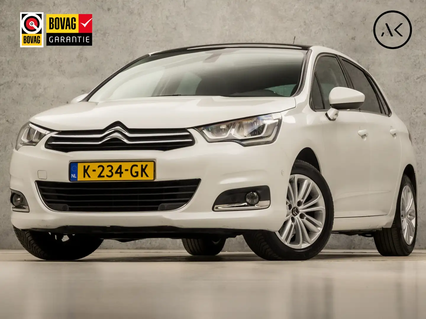 Citroen C4 1.2 PureTech Sport Automaat (PANORAMADAK, PARELMOE Blanc - 1
