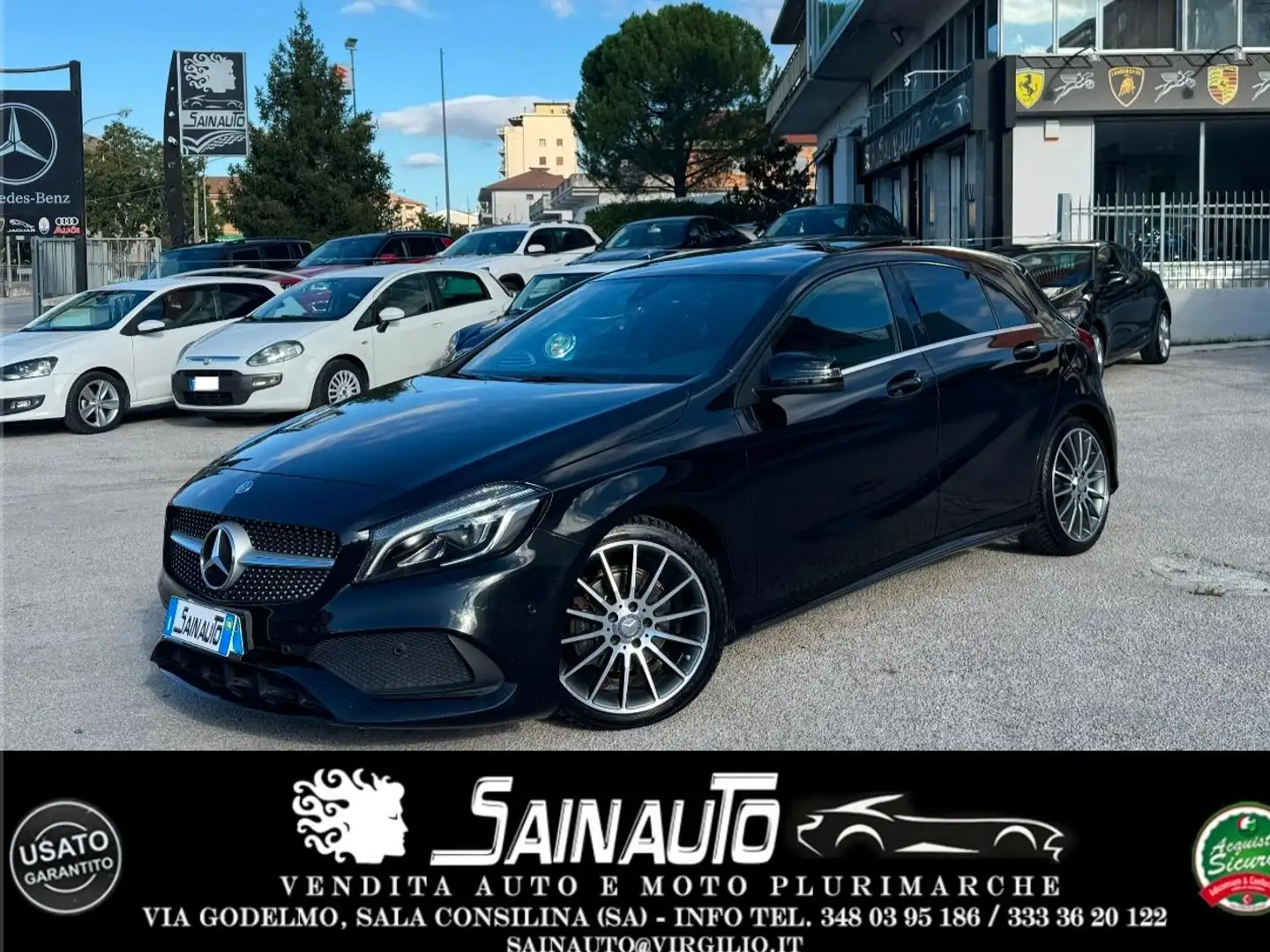 Mercedes-Benz A 200 Classe A200d Premium SUPER FULL Zwart - 1