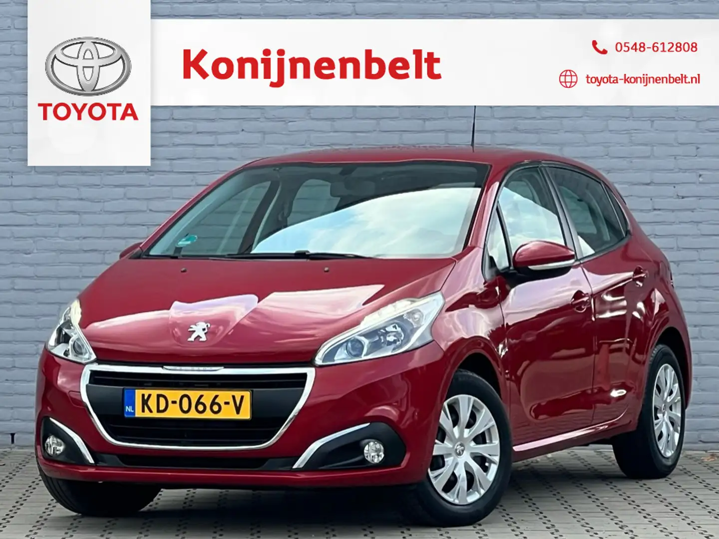 Peugeot 208 1.2 PureTech Blue Lion 5-deurs | Navi | PDC | CPV Rood - 1
