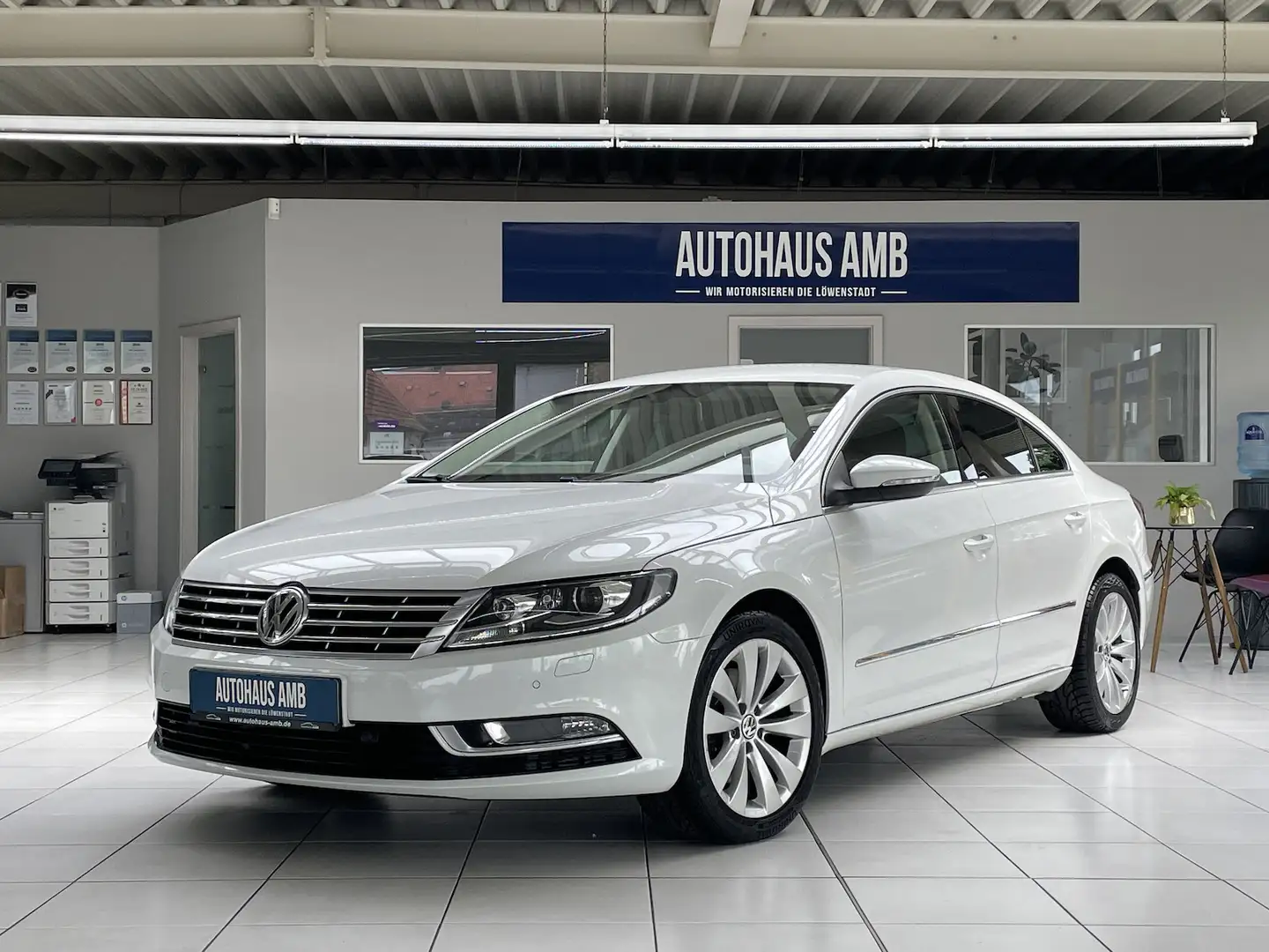 Volkswagen Passat CC 2.0TDI 4Motion Standheiz.Navi BiXenon Blanc - 1