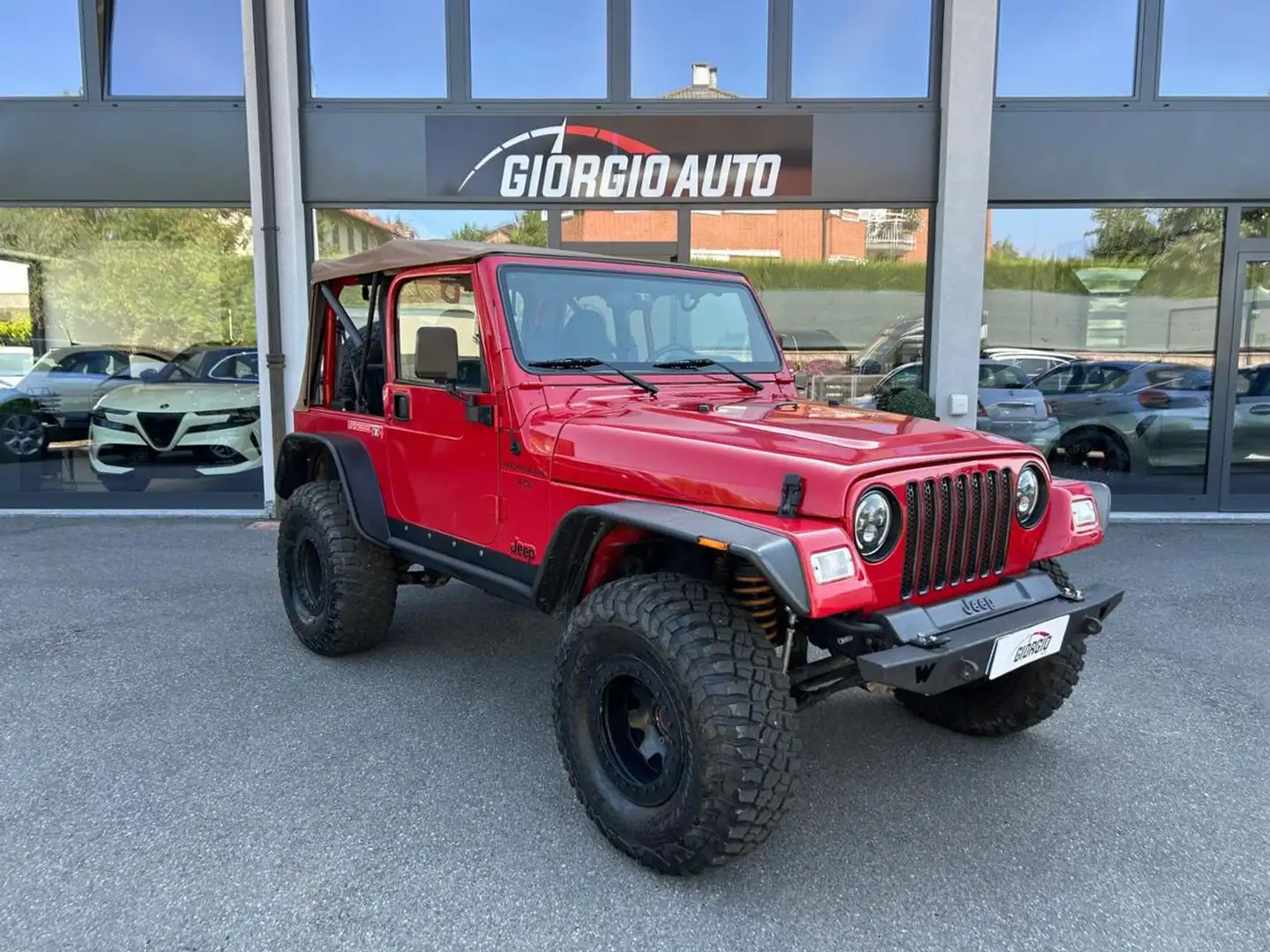 Jeep Wrangler 4.0 cat Sport Rojo - 1
