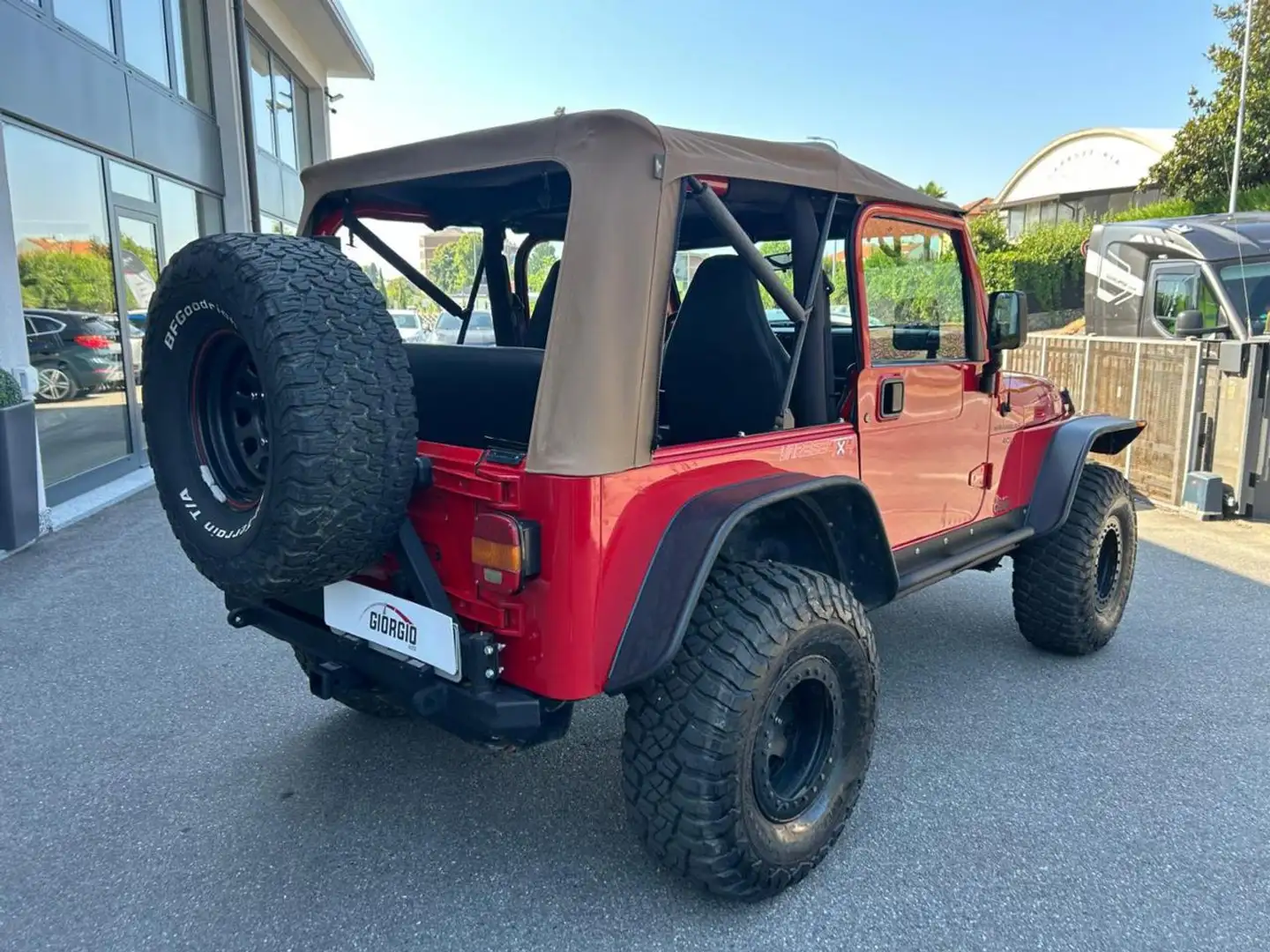 Jeep Wrangler 4.0 cat Sport Rojo - 2