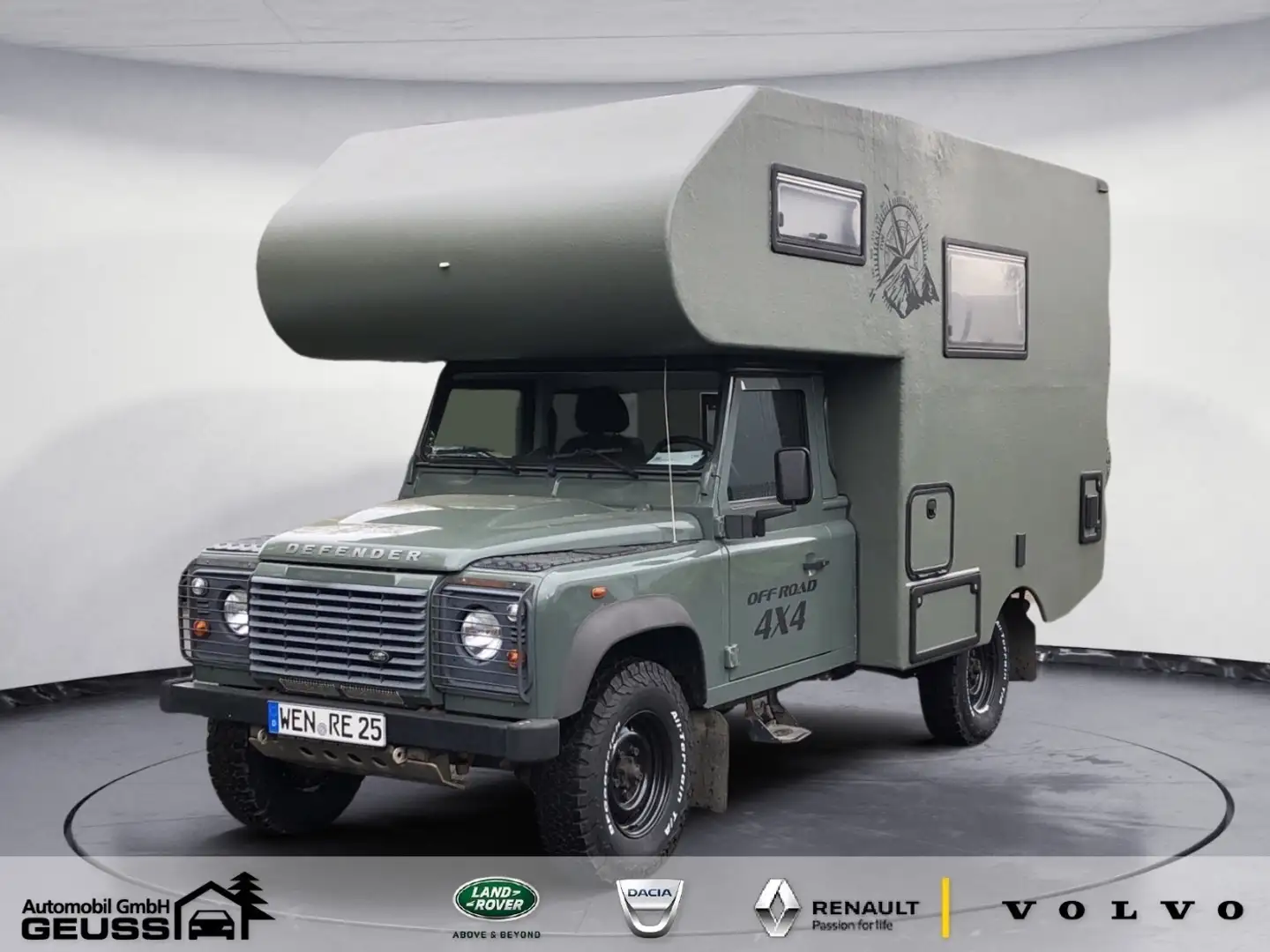 Land Rover Defender Wohnkabine Klima Autark  FH Standheizung Markise Vert - 1