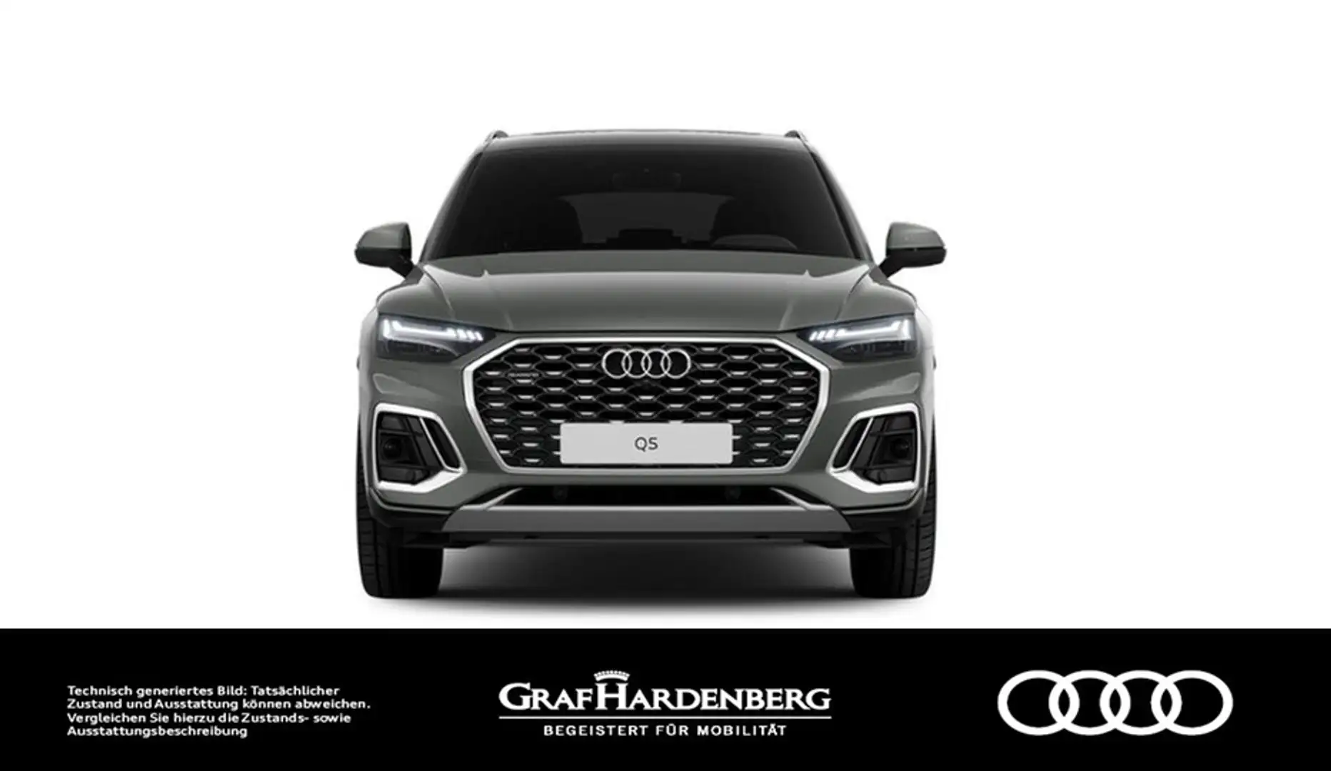 Audi Q5 Sportback 45 TFSI quattro S line LED Navi AHK Gris - 2