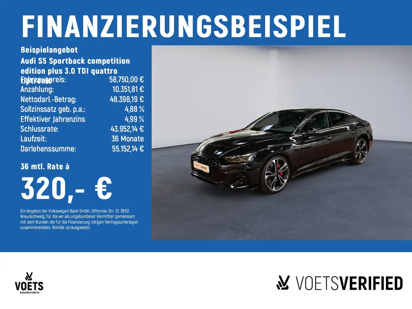 Audi S5 Sportback competition edition plus 3.0 TDI quat... Noir - 2
