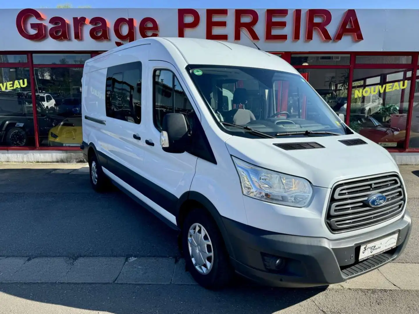 Ford Puma Transit Custom 2.0 TDCi 170 L2H2 DOPPELKABINE 6 SI Blanc - 1
