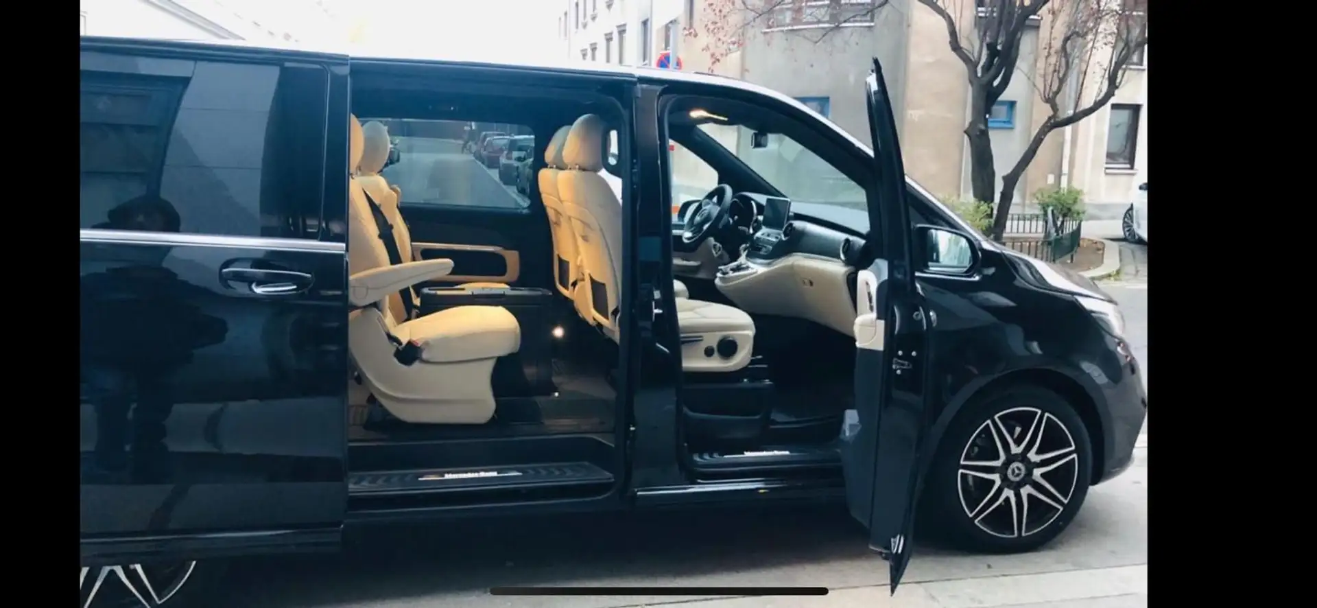 Mercedes-Benz V 300 Taxi,defekt,V300d 4MATIC lang Avantgard,Standheizung,ComandNavi Schwarz - 1