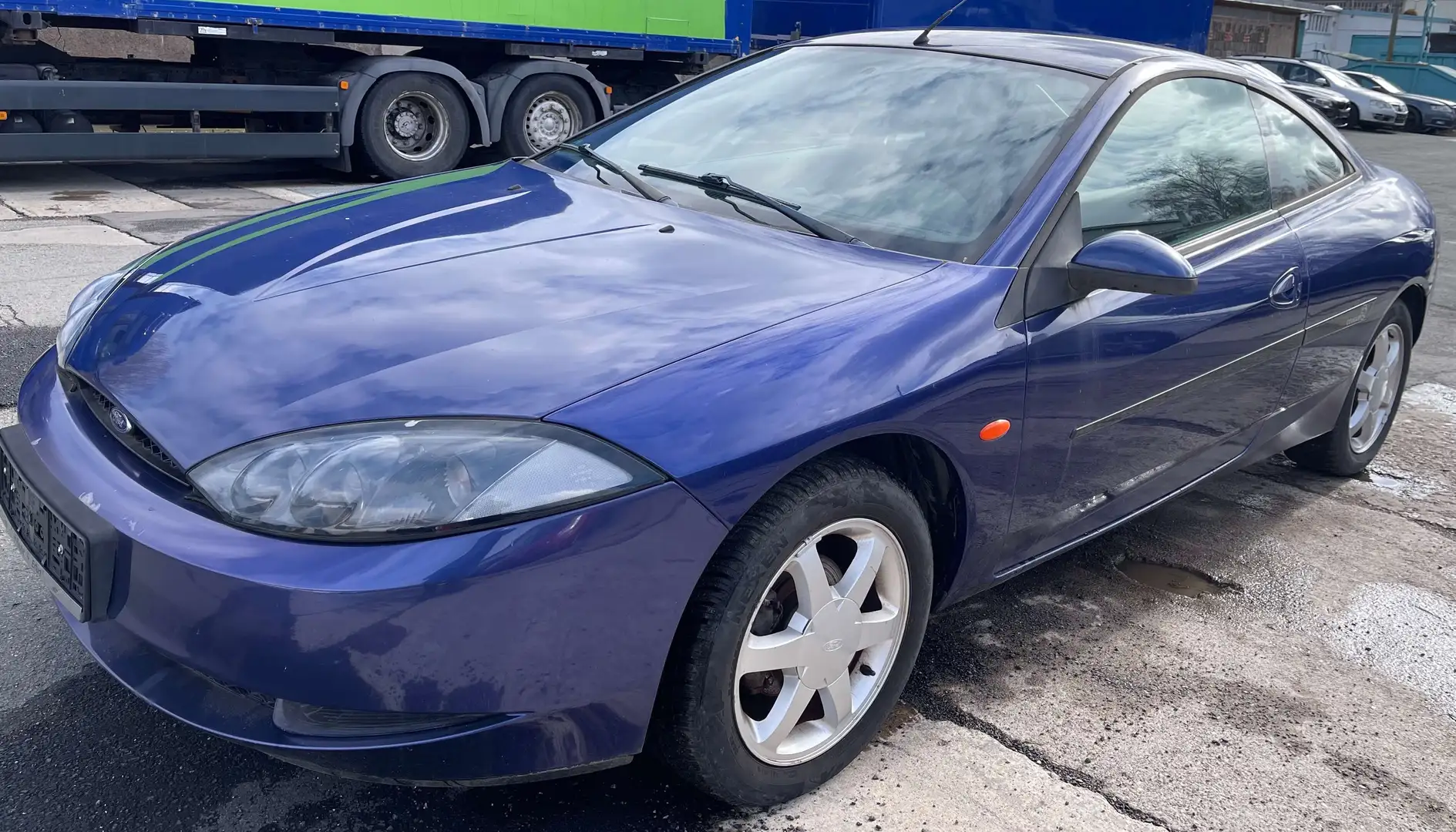 Ford Cougar Cougar 16V Futura |Garagenfahrzeug |2 Vorbesitzer Blau - 2