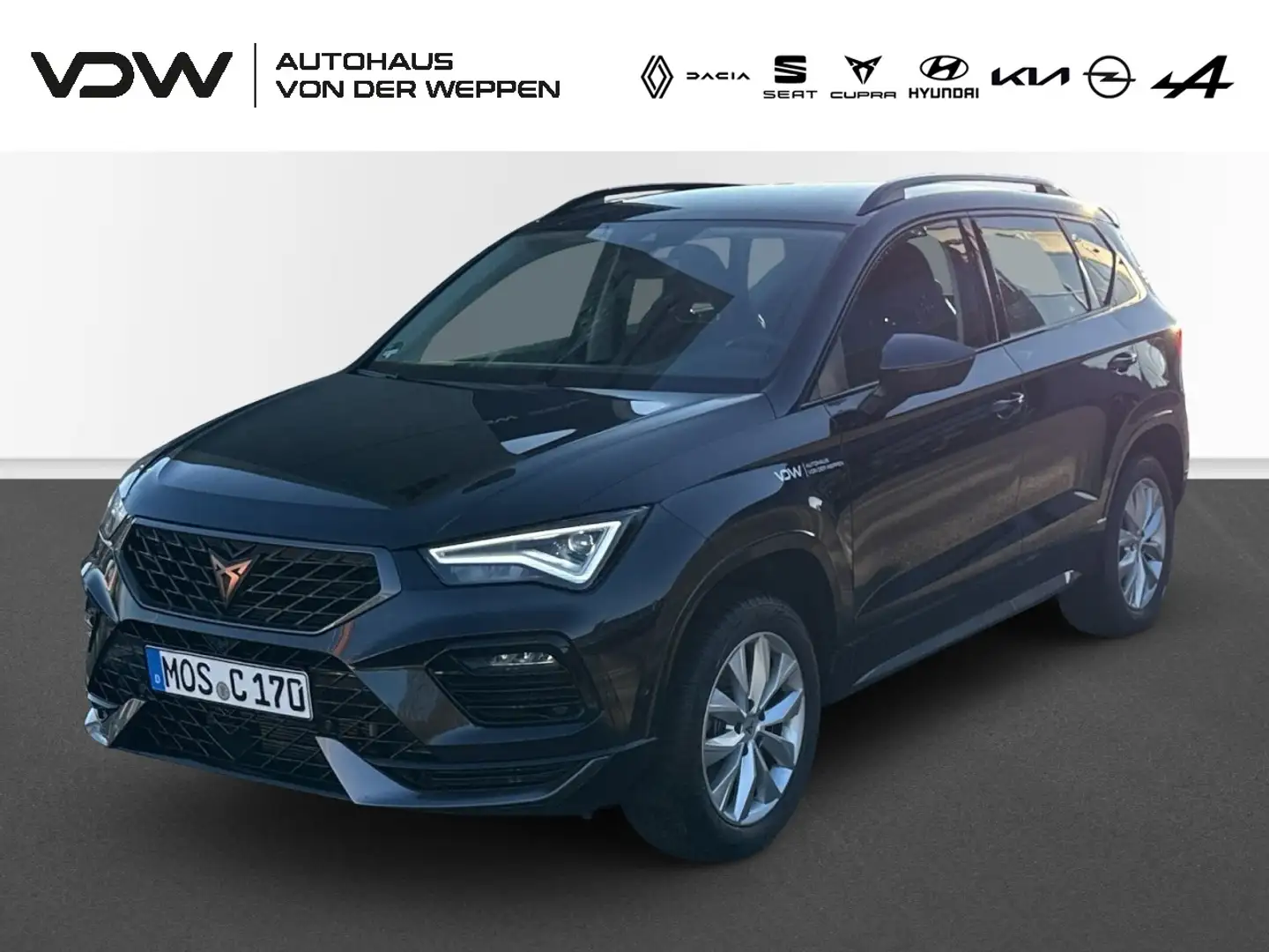 CUPRA Ateca TSI DSG AHK Top View Heckklappe elektrisch Klima Schwarz - 1