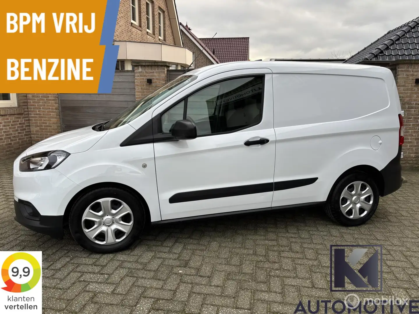Ford Transit Courier 1.0 EcoBoost|Airco|Dealer ond|BPM Vrij Wit - 2