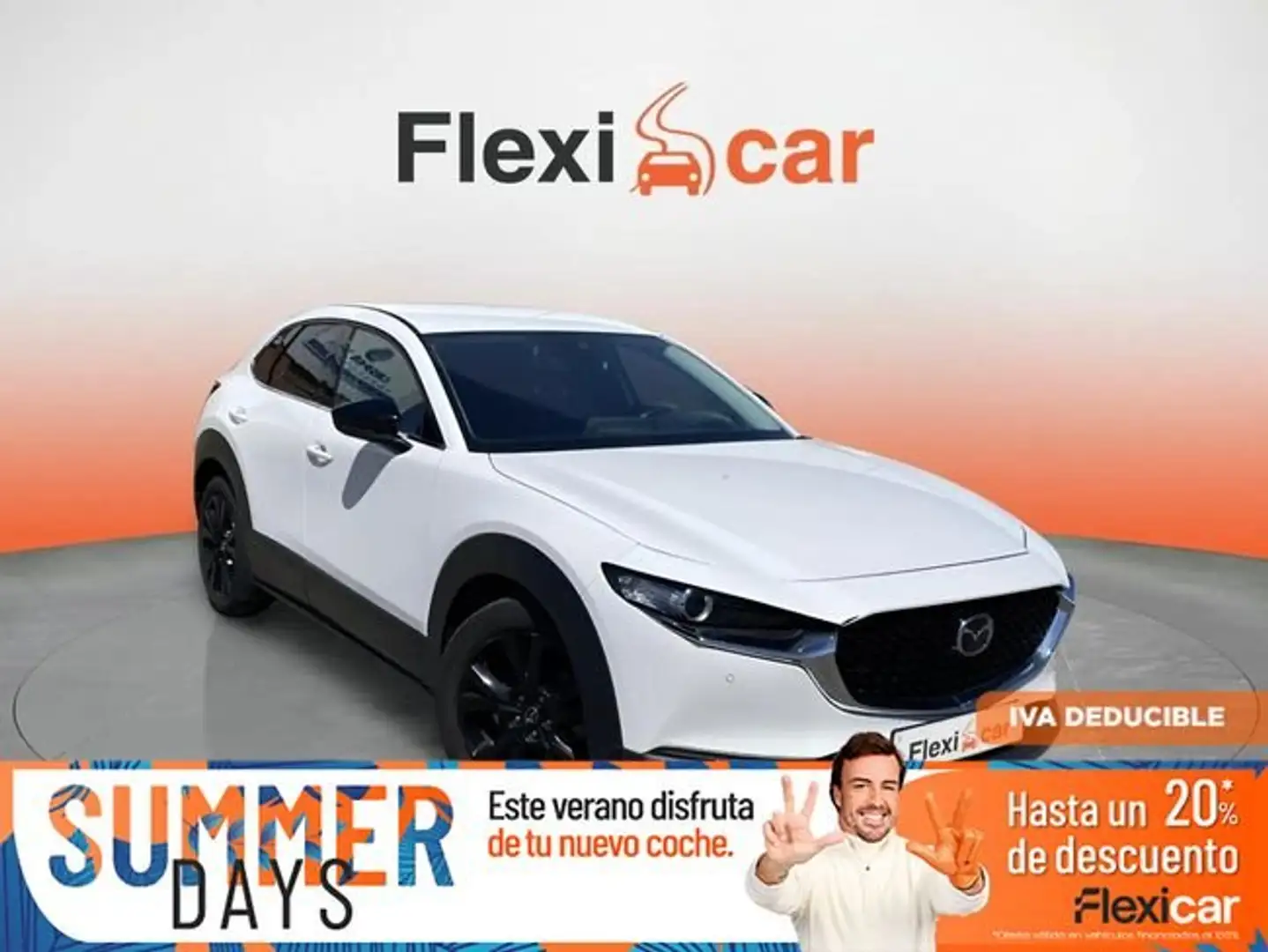 Mazda CX-30 e-SKY+G+MHEV+110+kW+6MT+Exclusive-line Blanco - 1