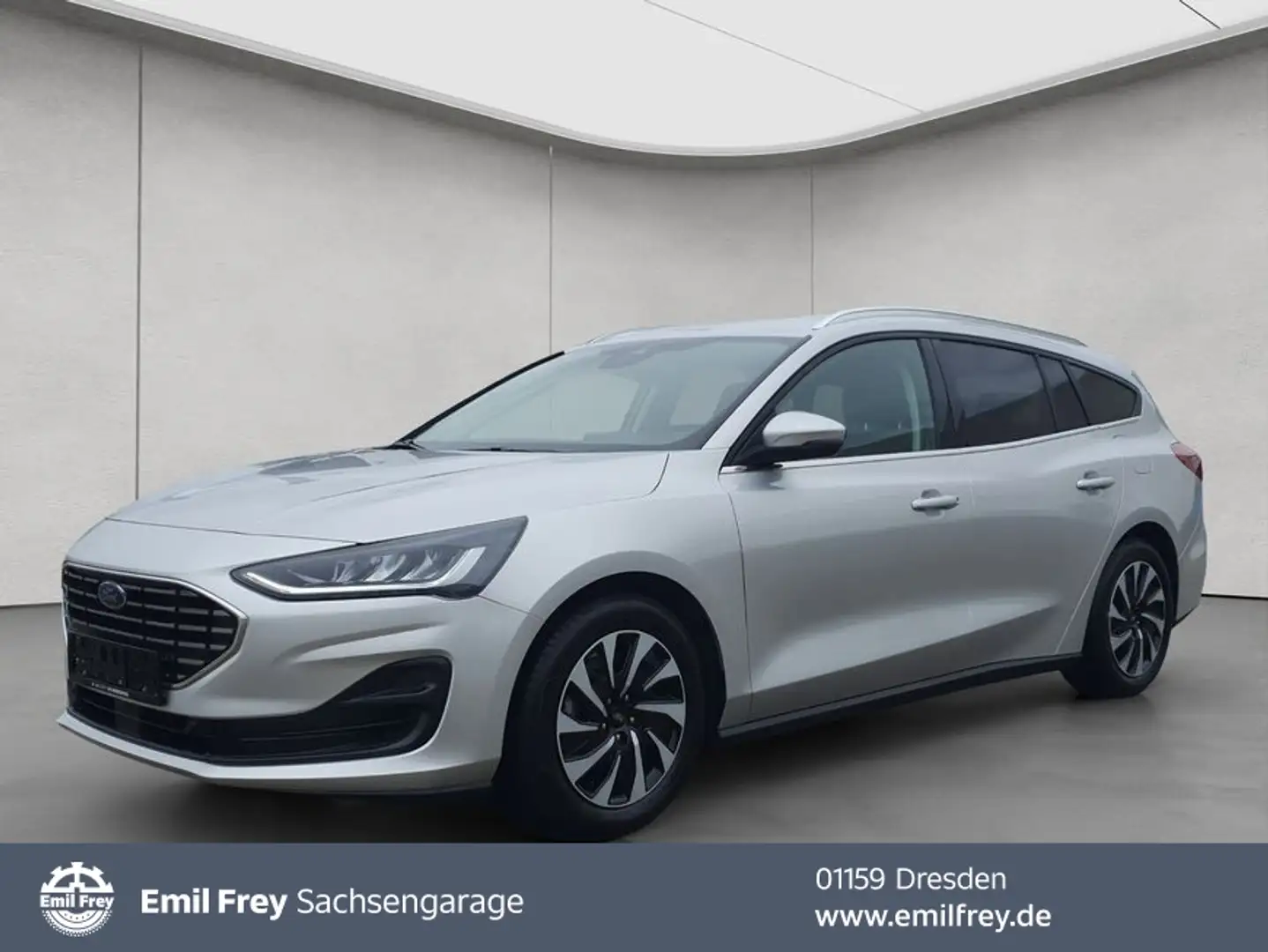 Ford Focus Turnier 1.0 EcoBoost Hybrid TITANIUM Argent - 1