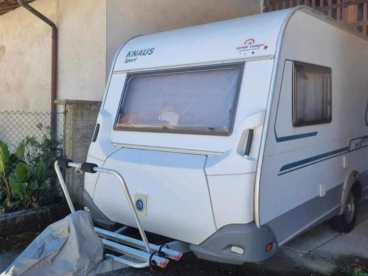 Caravans-Wohnm Knaus 400 Weiß - 1