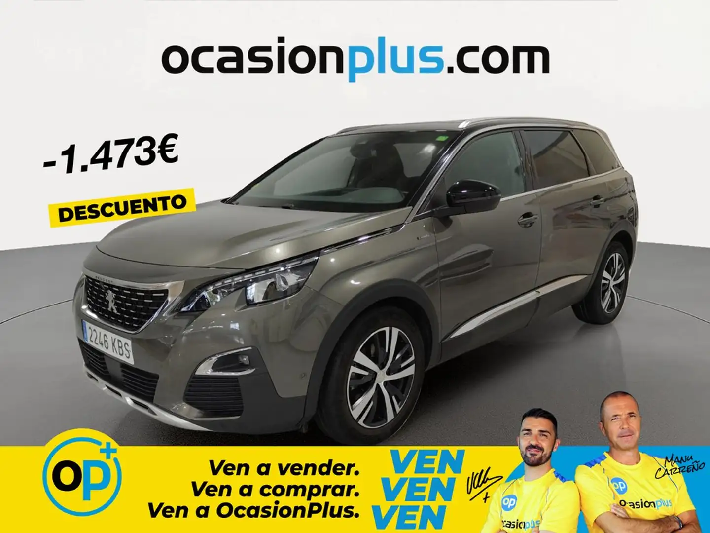 Peugeot 5008 2.0BlueHDi S&S GT-Line 150 Gris - 1