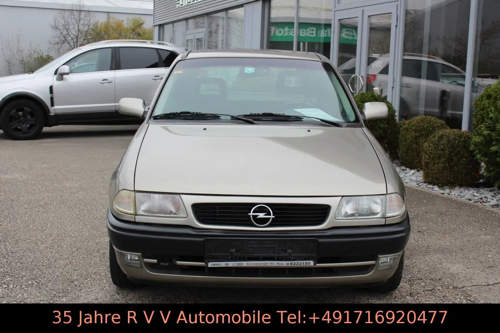 Opel Astra 1.6 , Alu, TÜV neu, Schiebedach, Beige - 2