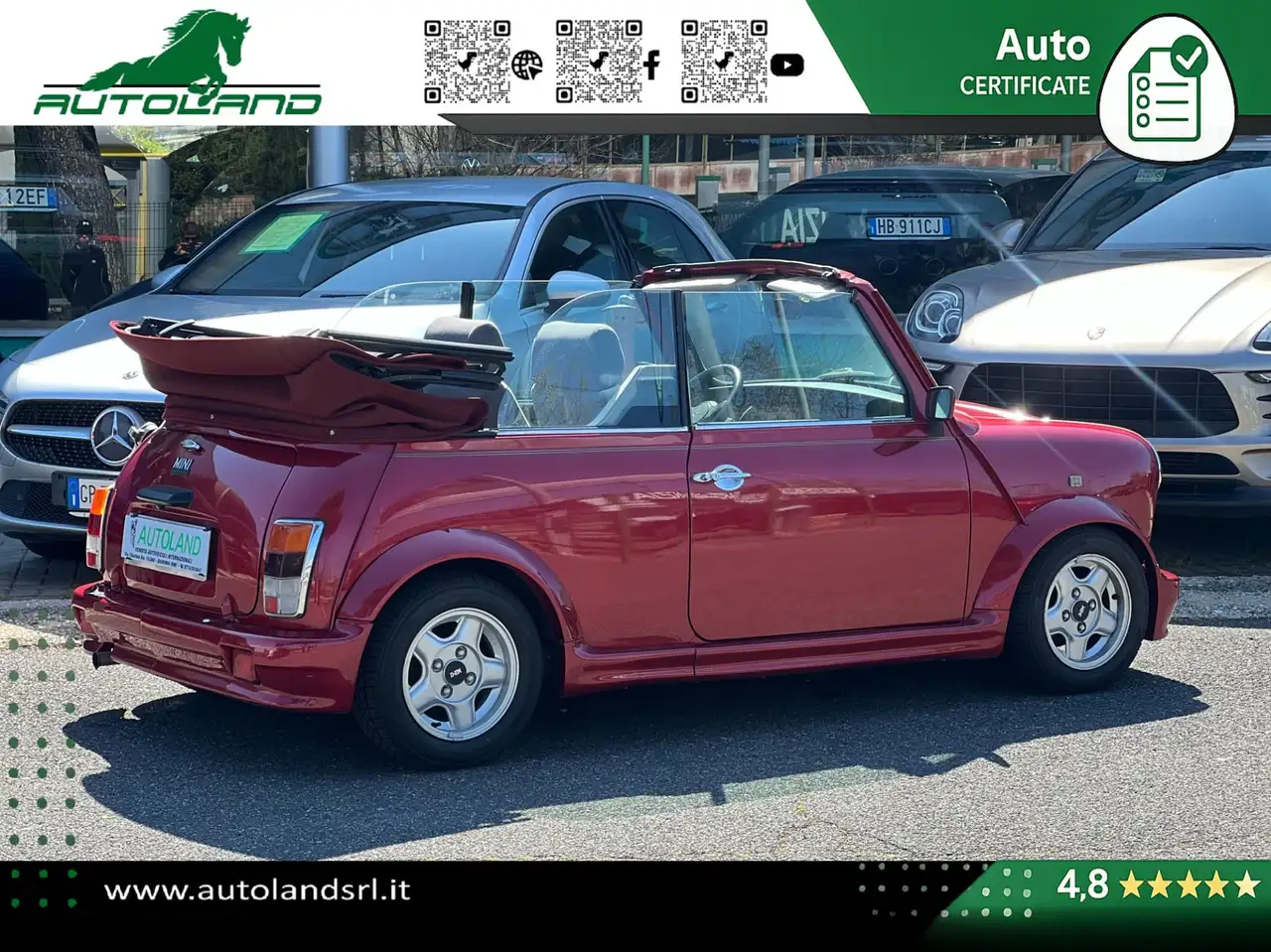 Rover Mini 1.3 Cabriolet FINANZIABILE, foto 3