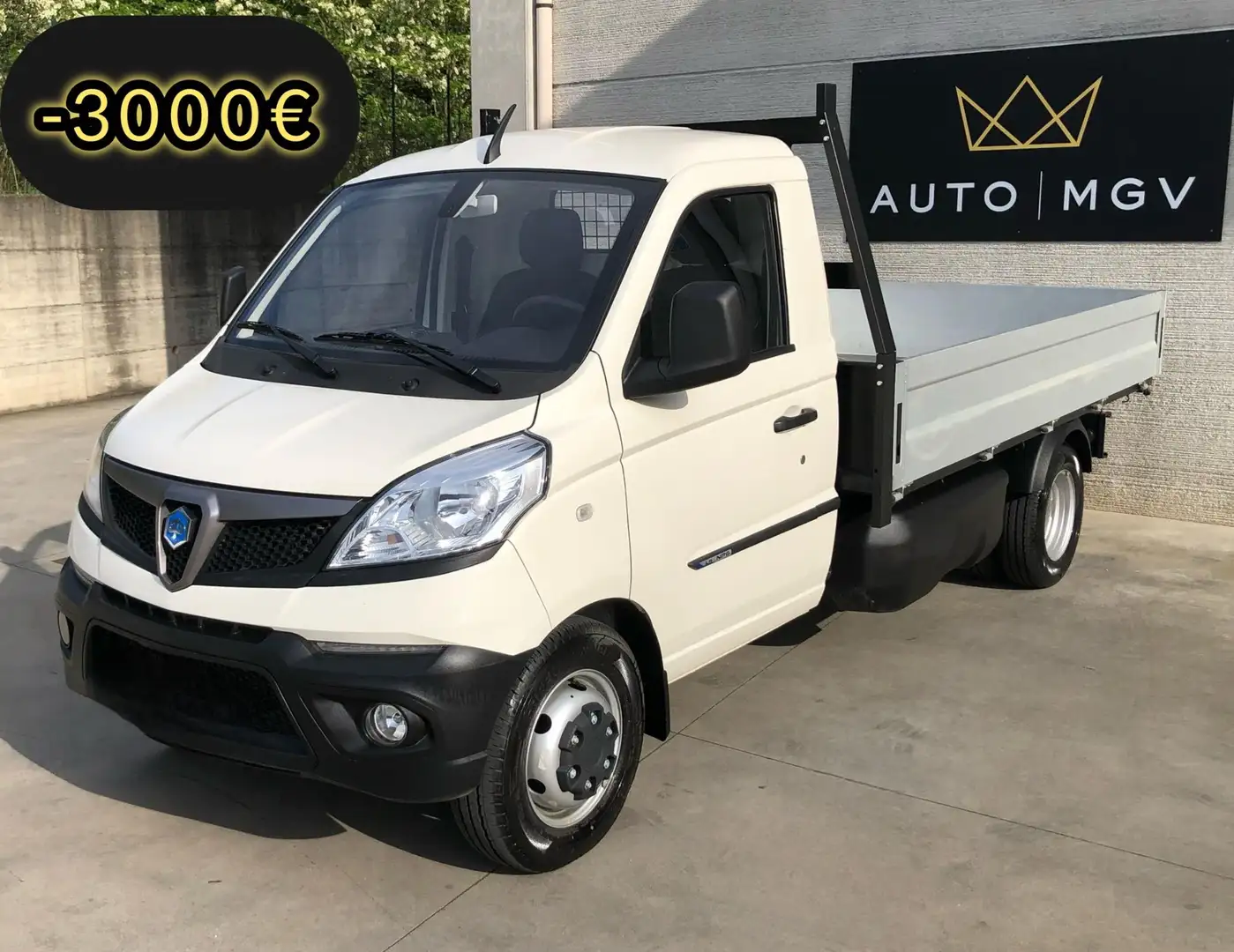 Piaggio Porter GPL Long Range 3250L pianale fisso Top r.gem*PROMO Biały - 1