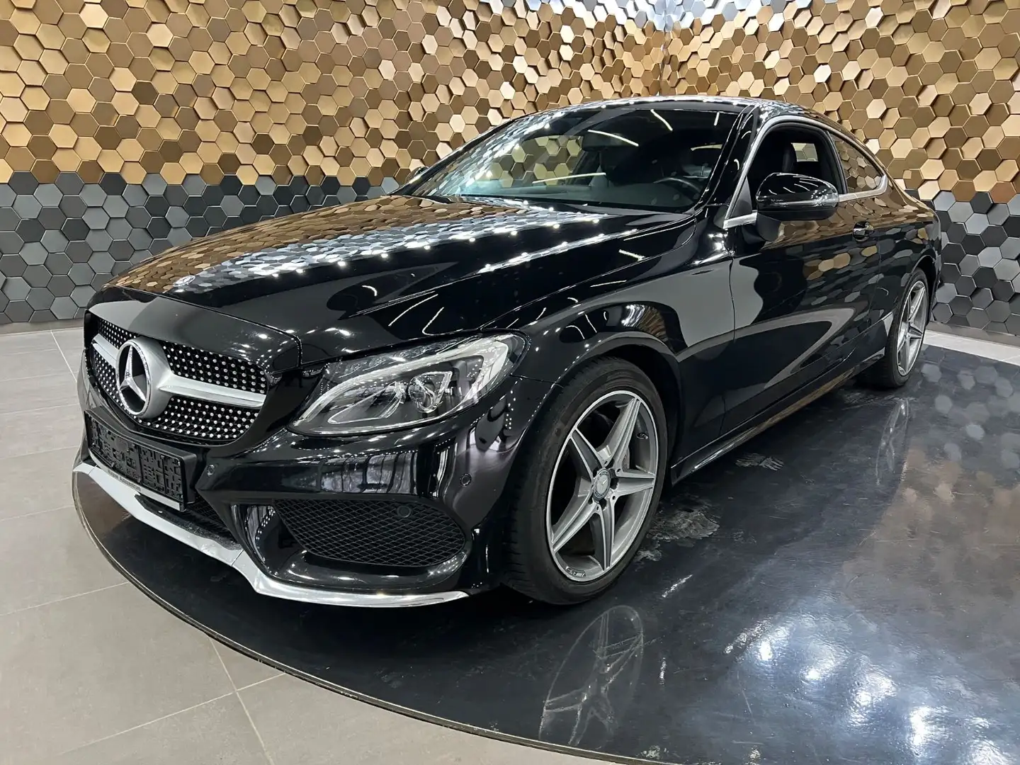 Mercedes-Benz C 220 d Coupe *AMG-Paket*Alcantara*ILS*Navi* Nero - 1