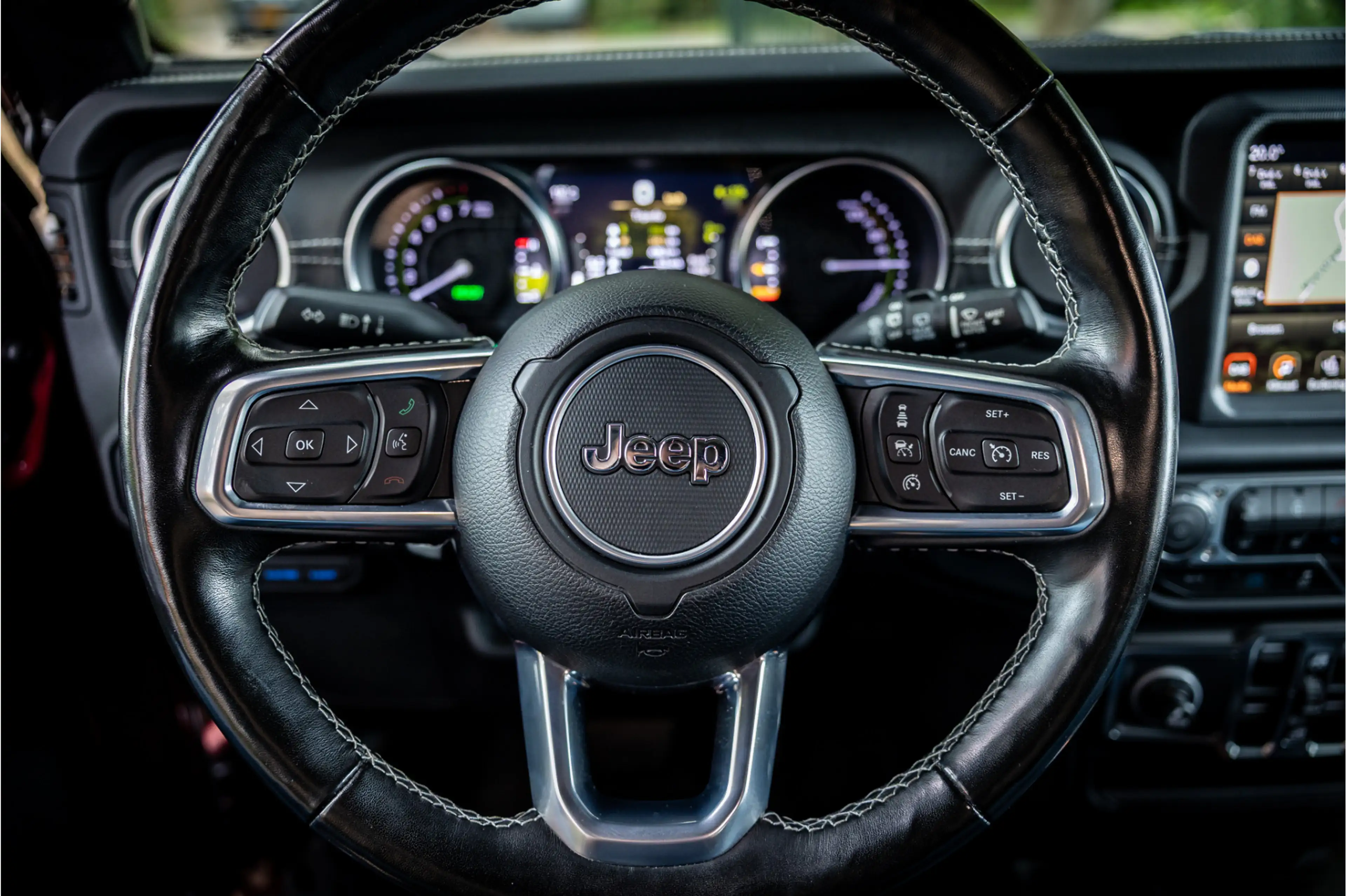 Jeep Wrangler Unlimited 4xe 380 Sahara Adaptive Cruise 360 Camer — photo 8