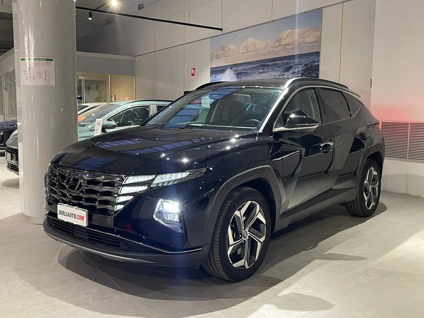 Hyundai TUCSON Tucson 1.6 hev Xline CERCHI DA 19" - 2wd - PROMO Blanc - 2