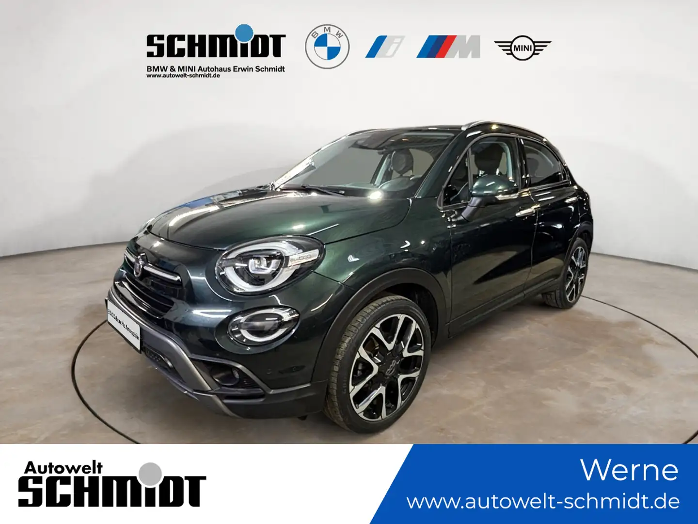 Fiat 500X 1.3 CROSS + GARANTIE Vert - 1