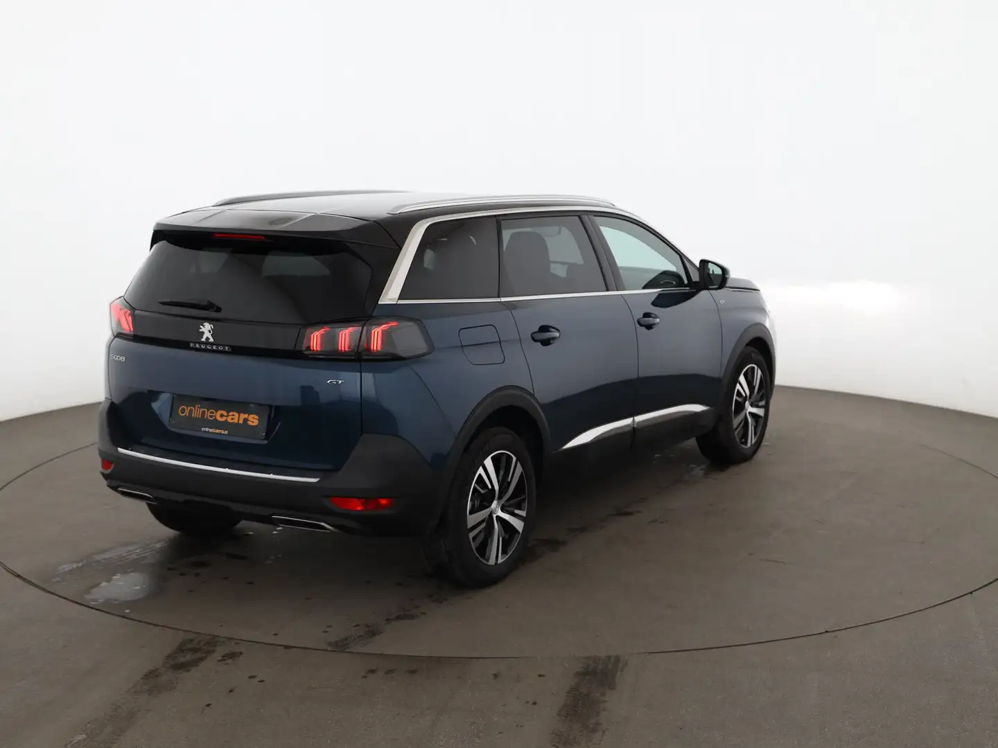 Peugeot 5008 1.2 PureTech 130 GT Aut 7-SITZER LED LEDER Blau - 2
