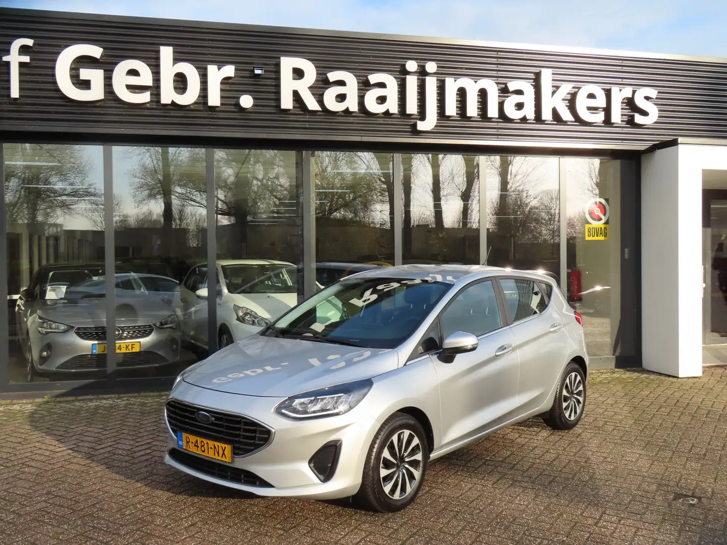 Ford Fiesta 1.0 EcoBoost Titanium *ECC*LED* Grijs - 1