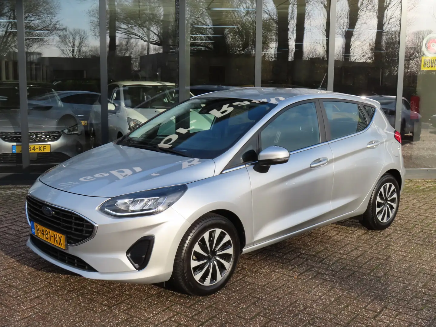 Ford Fiesta 1.0 EcoBoost Titanium *ECC*LED* Grijs - 2