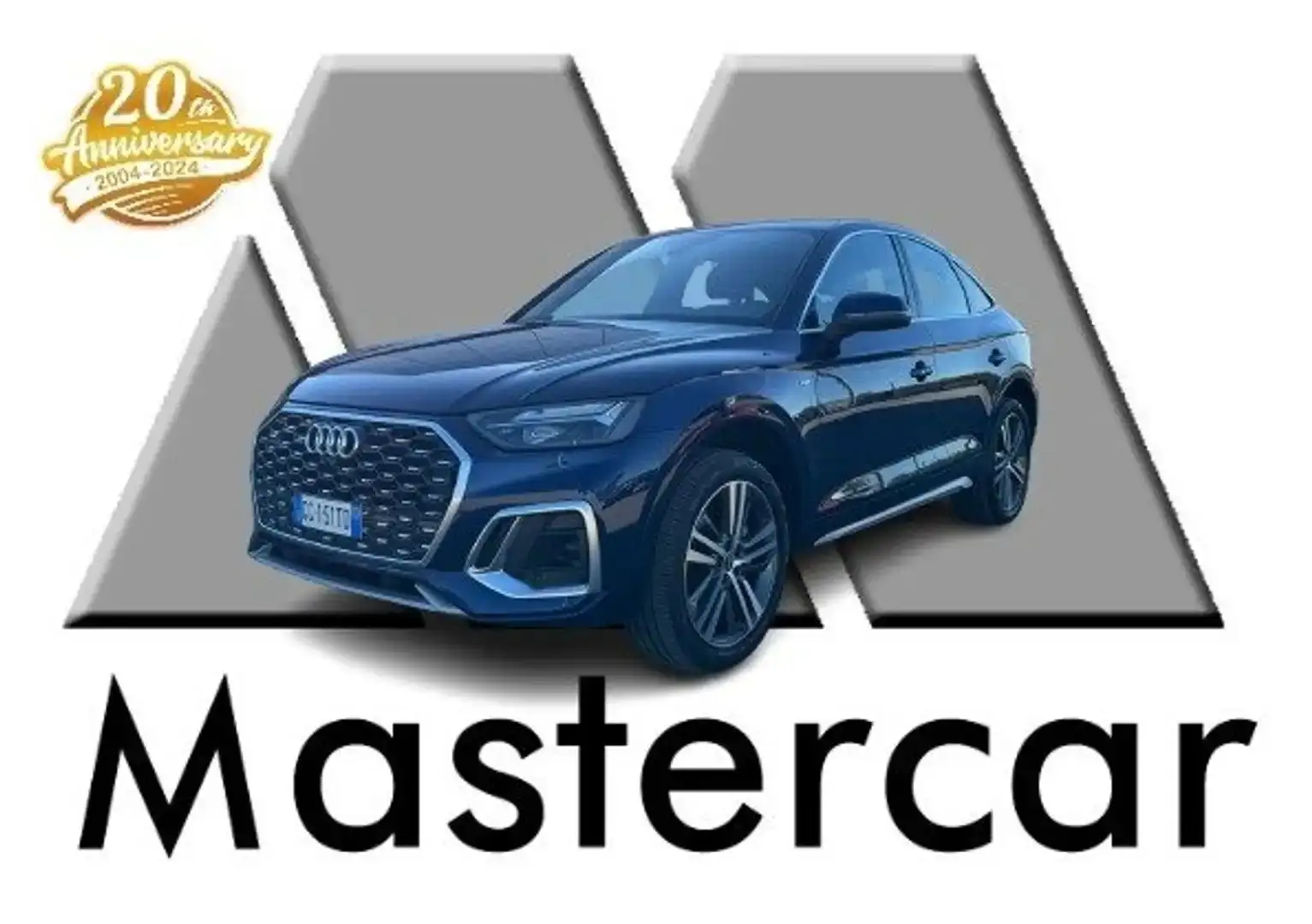 Audi Q5 3.0tdi Sportback aut. S line   S-line - GG151TD Blau - 1